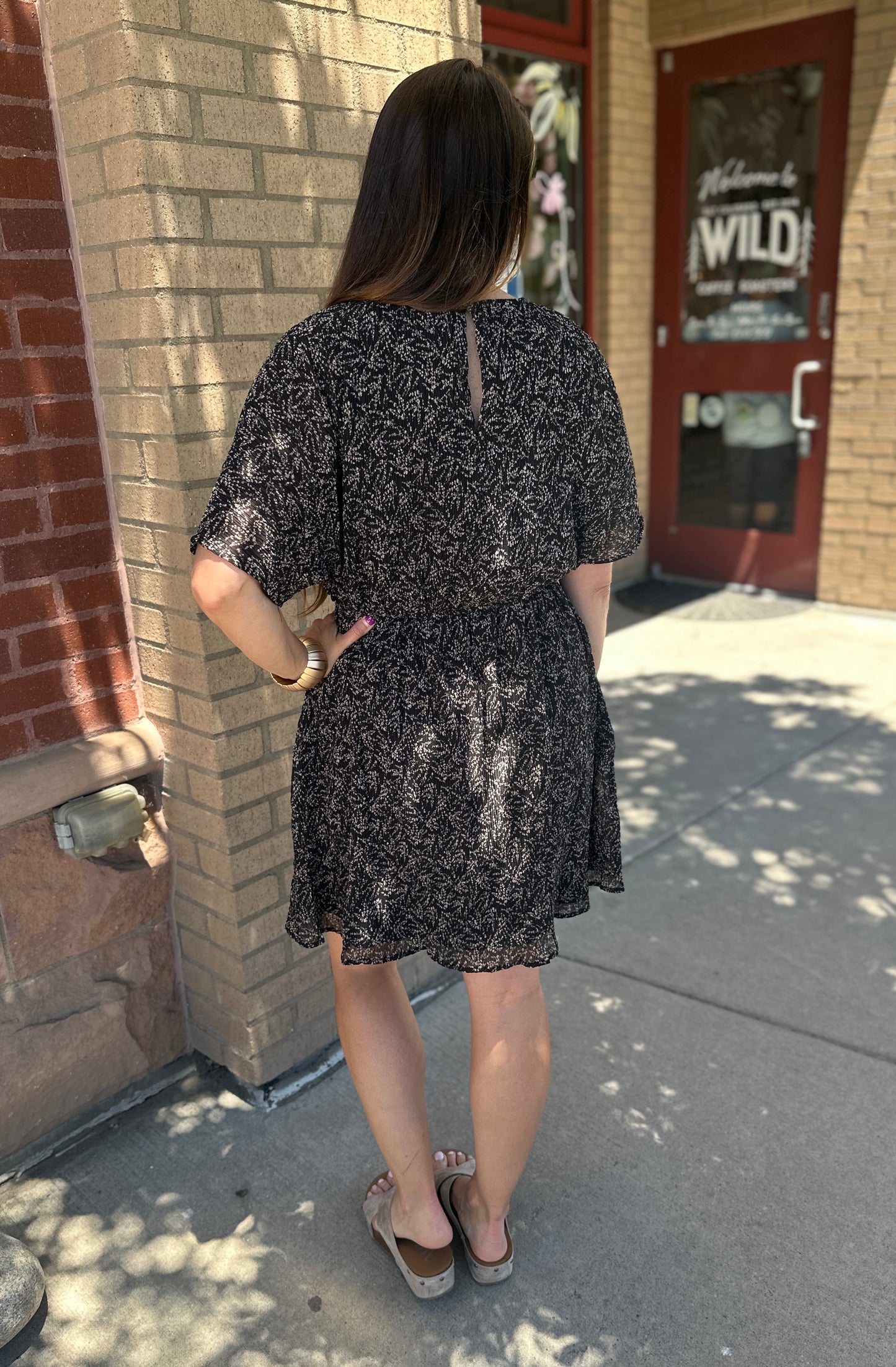 Mini Pleat Dress