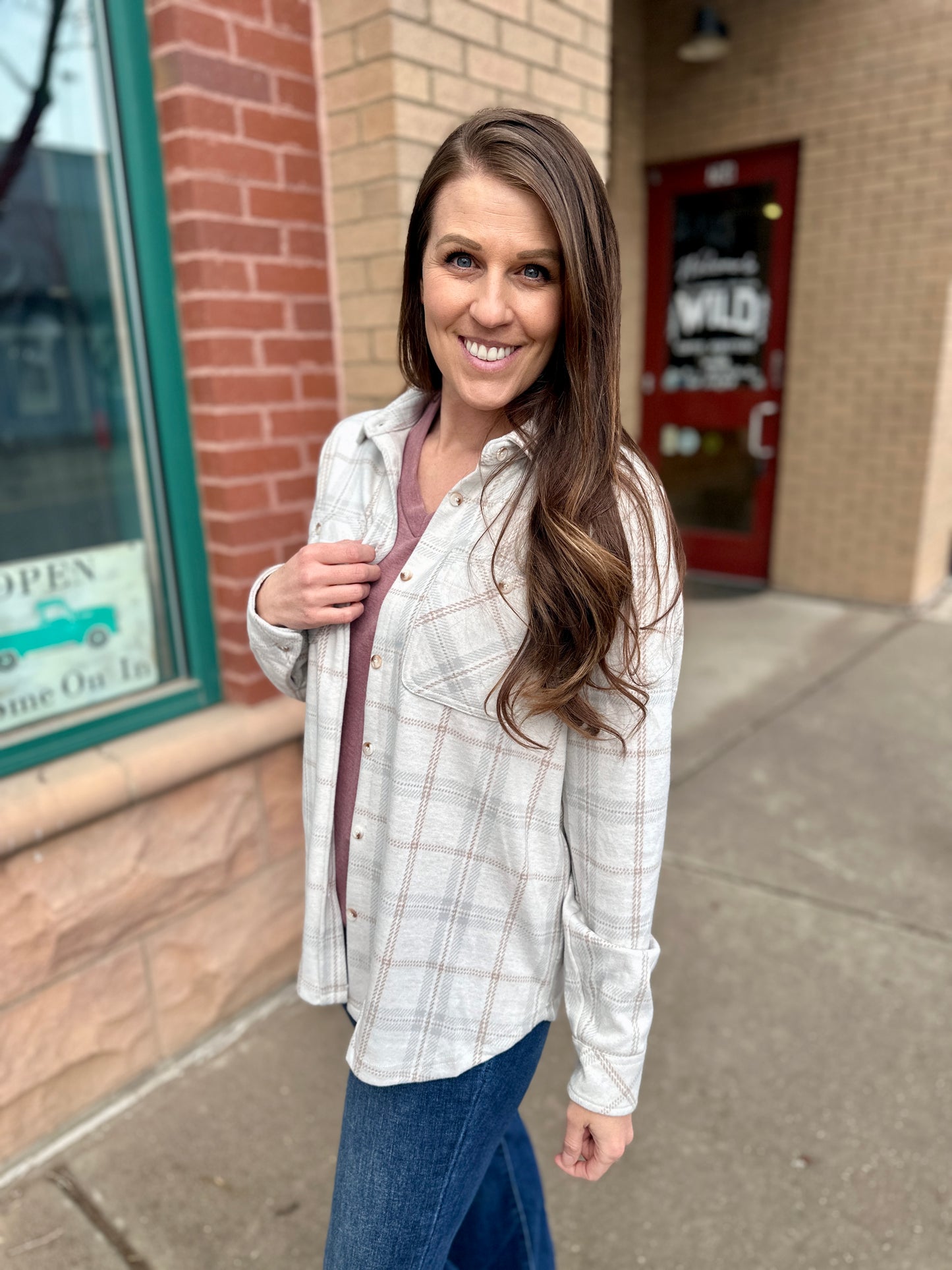 Soft Button Up