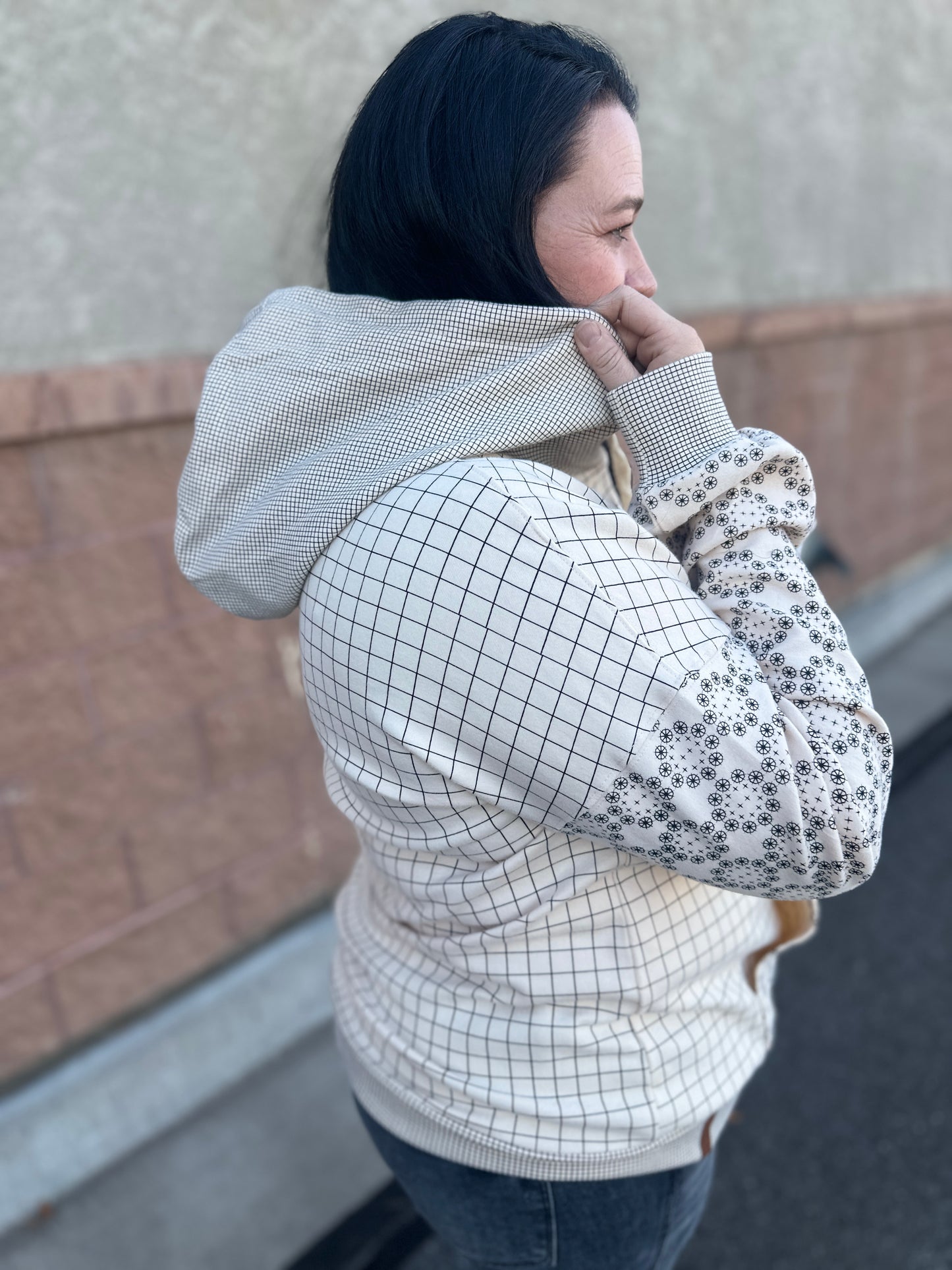 First Date Hoodie with Crochet