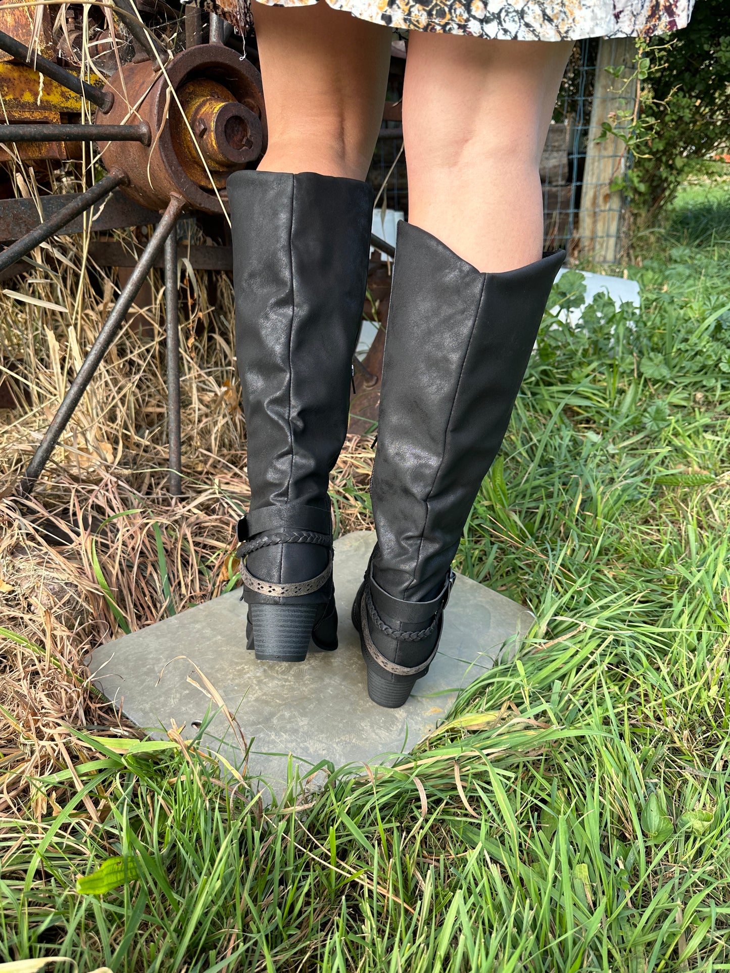 Black Dixie Boot