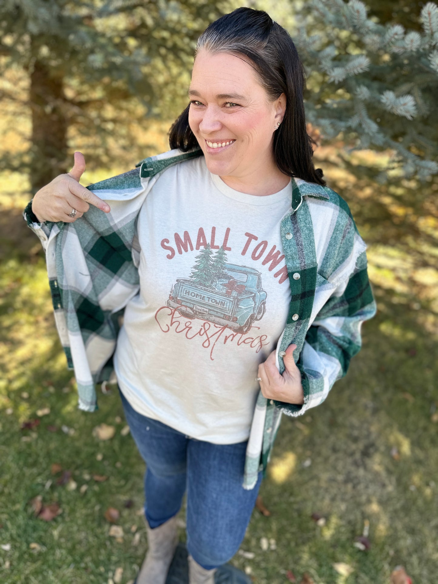 Small Town Christmas Graphic