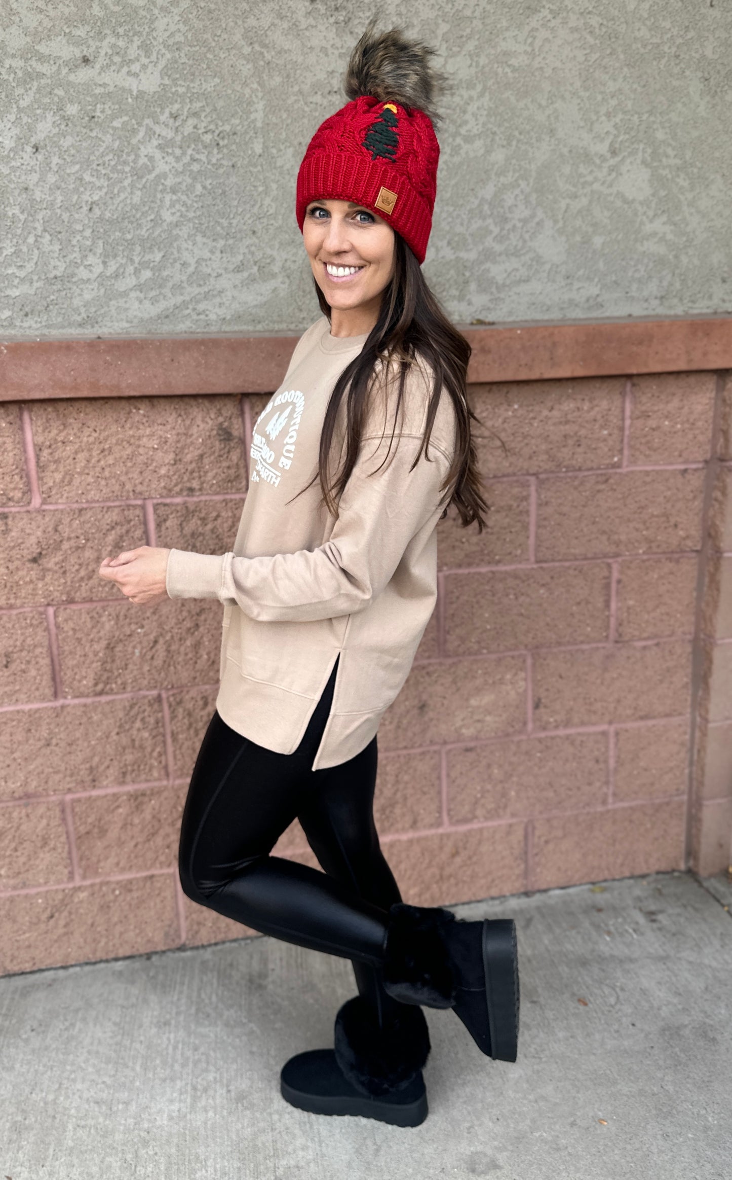 Merriest Place Custom Wild Roots Sweater