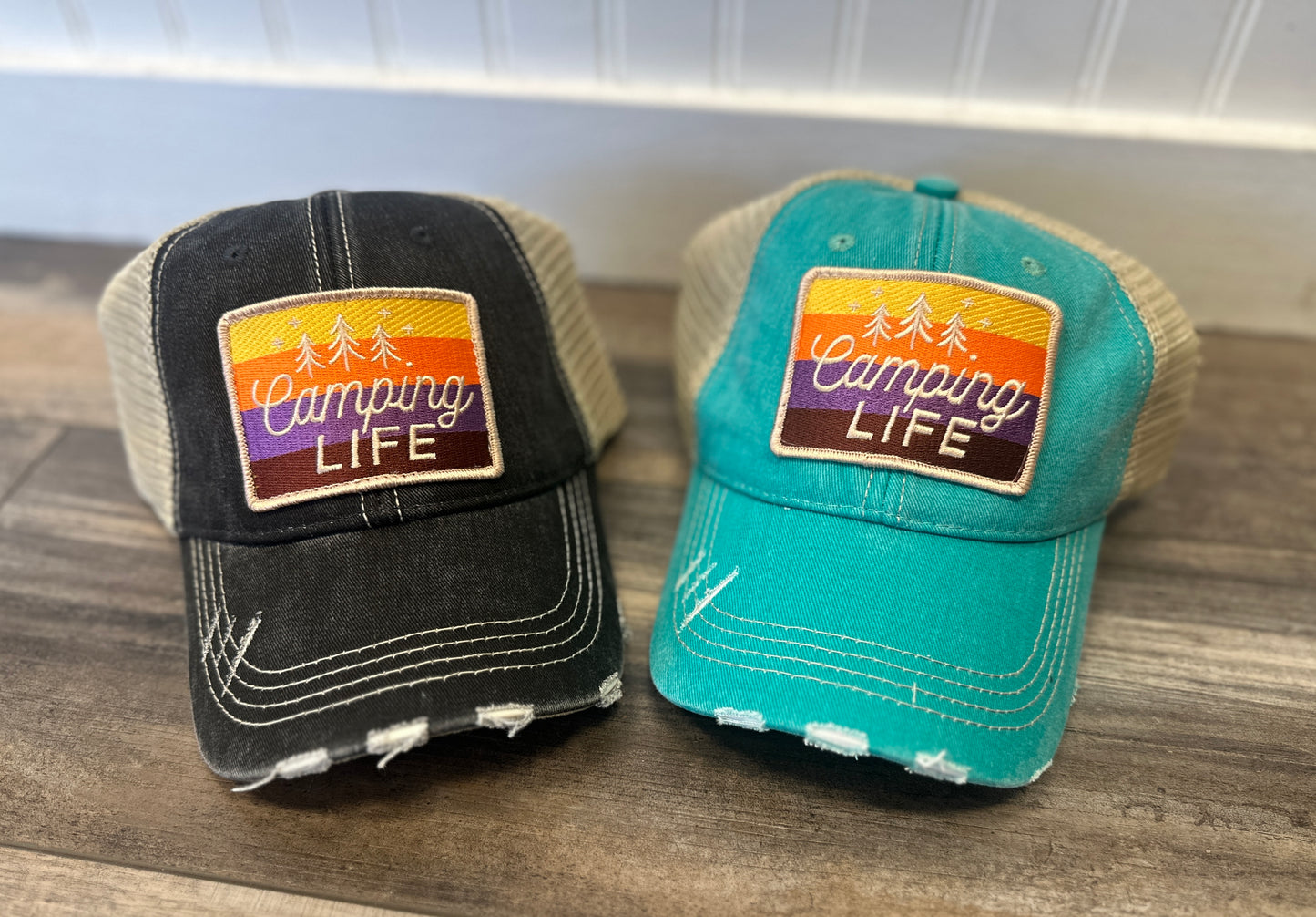Camping Life Patch Hat