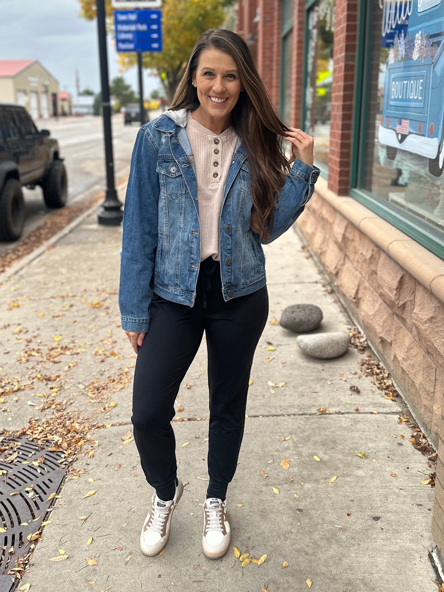 Waffle Knit Long Sleeve