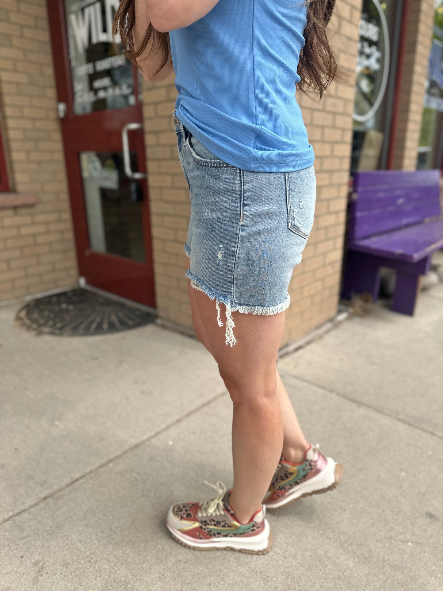 Rigid June Cuff Off Shorts