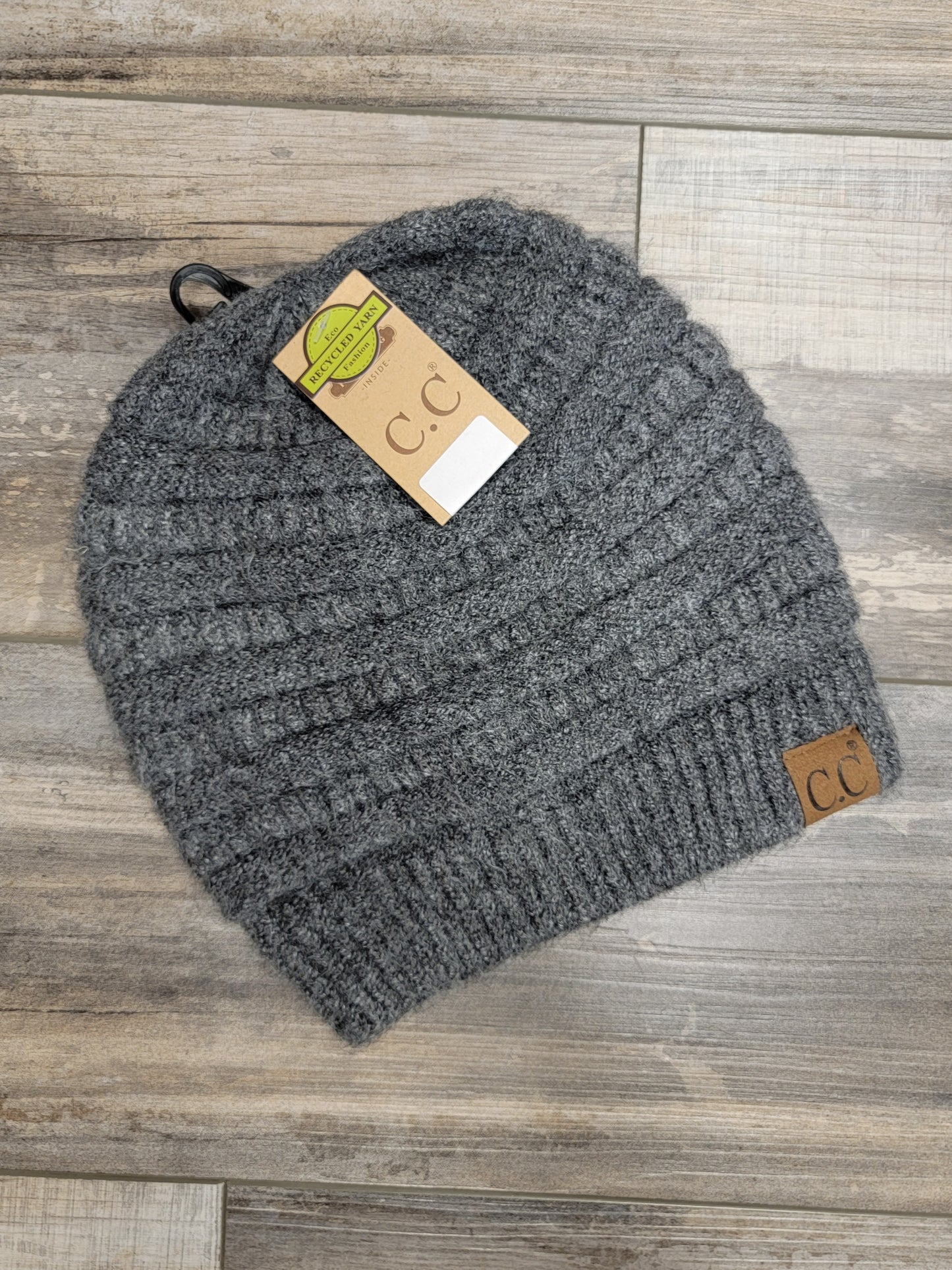 Ribbed Heather Soft Beanie