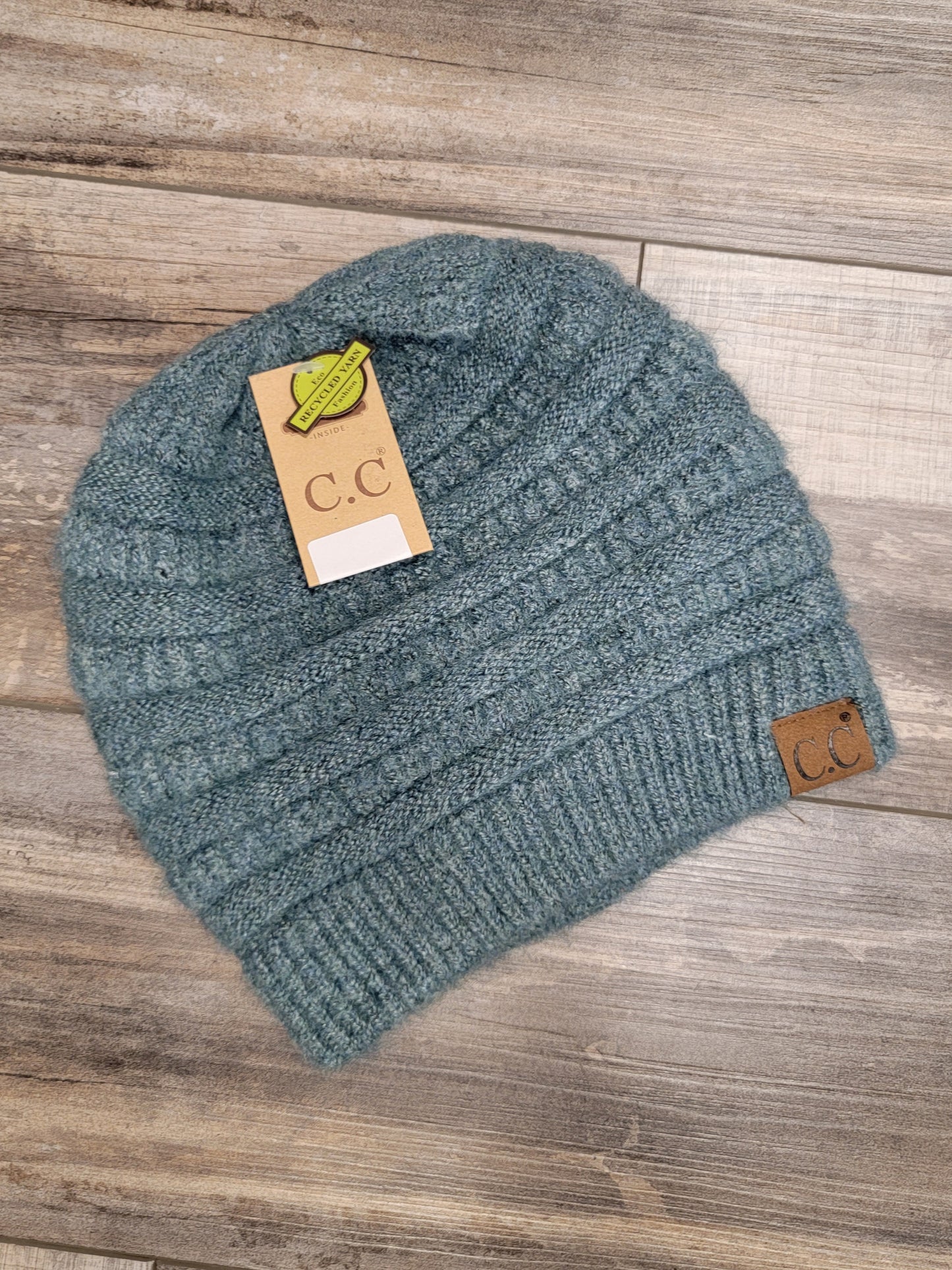 Ribbed Heather Soft Beanie