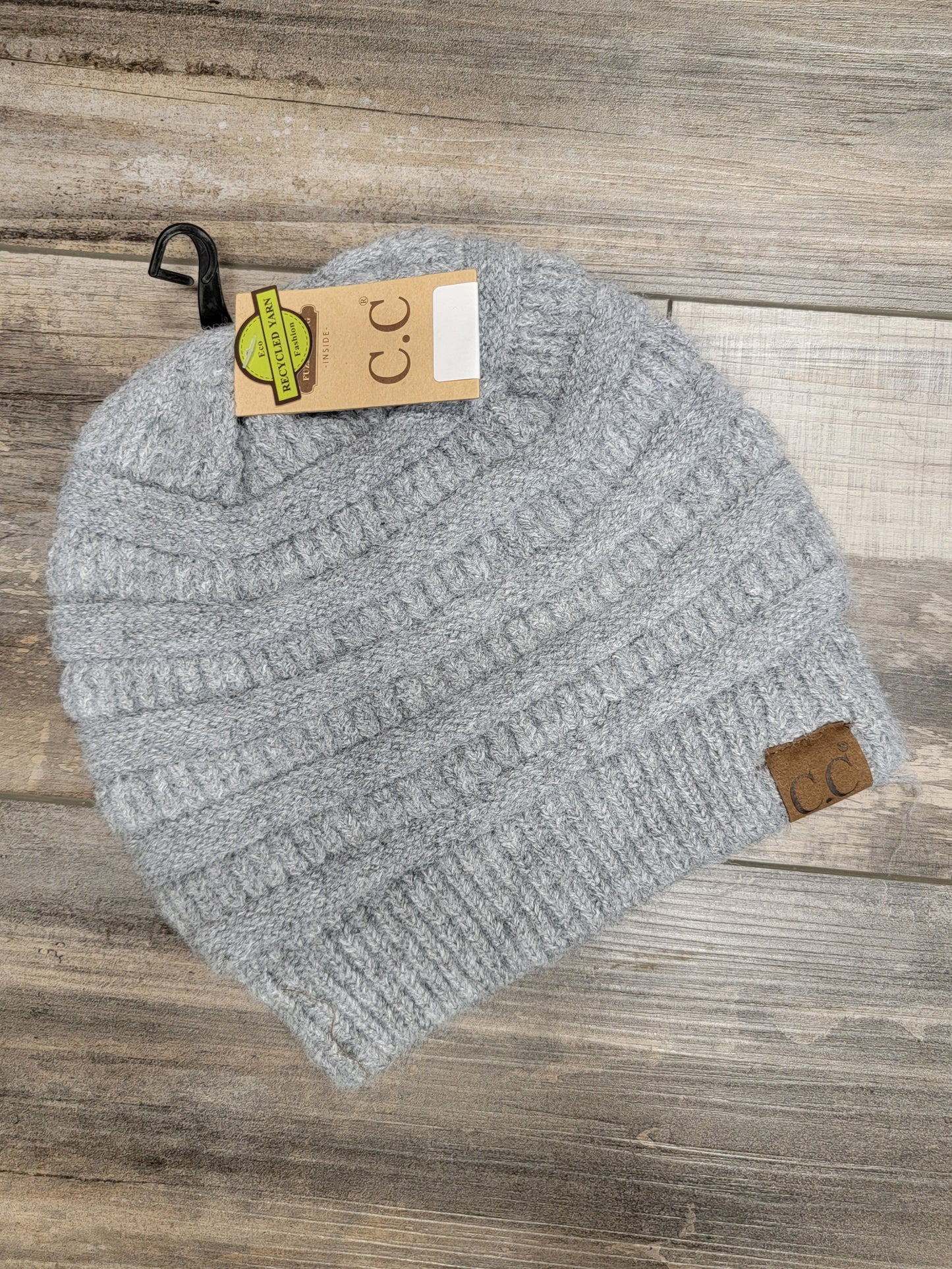 Ribbed Heather Soft Beanie