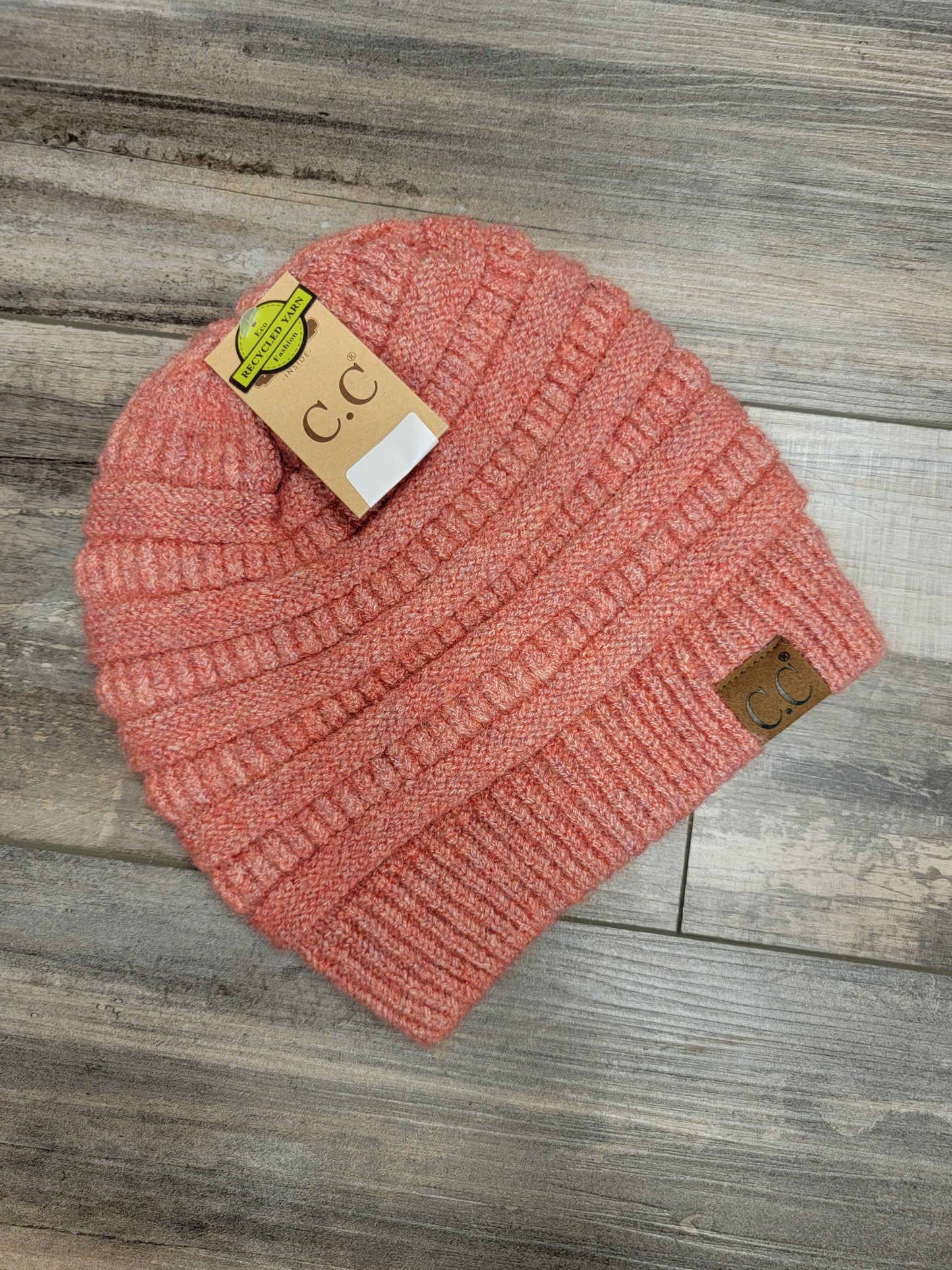 Ribbed Heather Soft Beanie