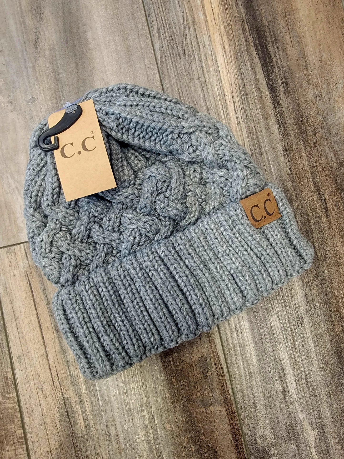 Lattice Pattern Beanie Hat