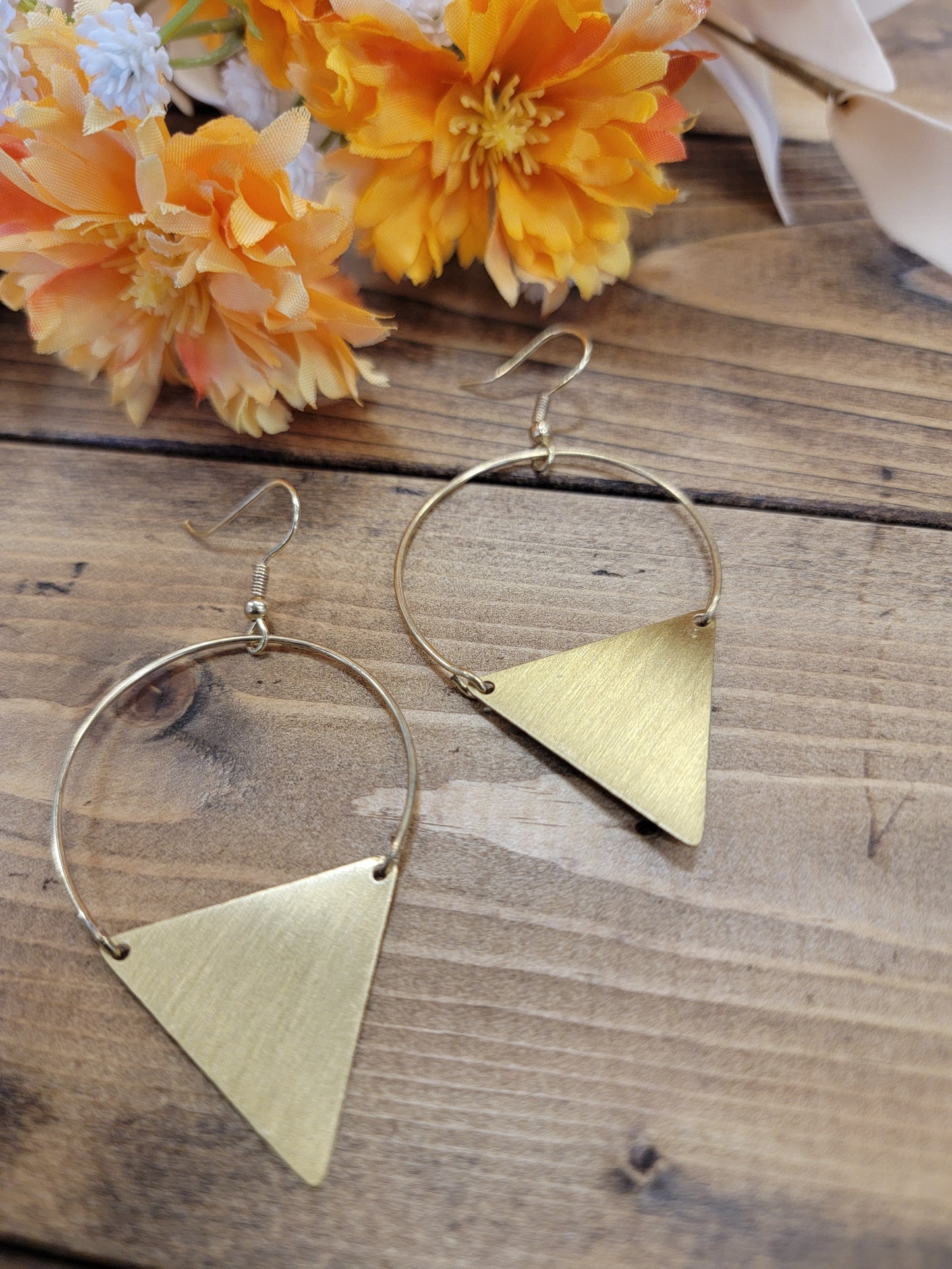 Geometric Dangle Earrings