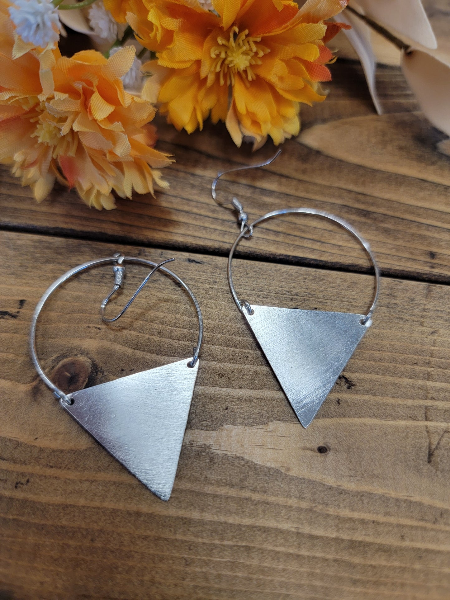 Geometric Dangle Earrings