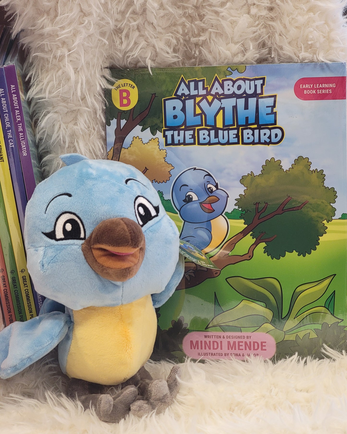 ABC 123 Early Learning Book Series/Plushie