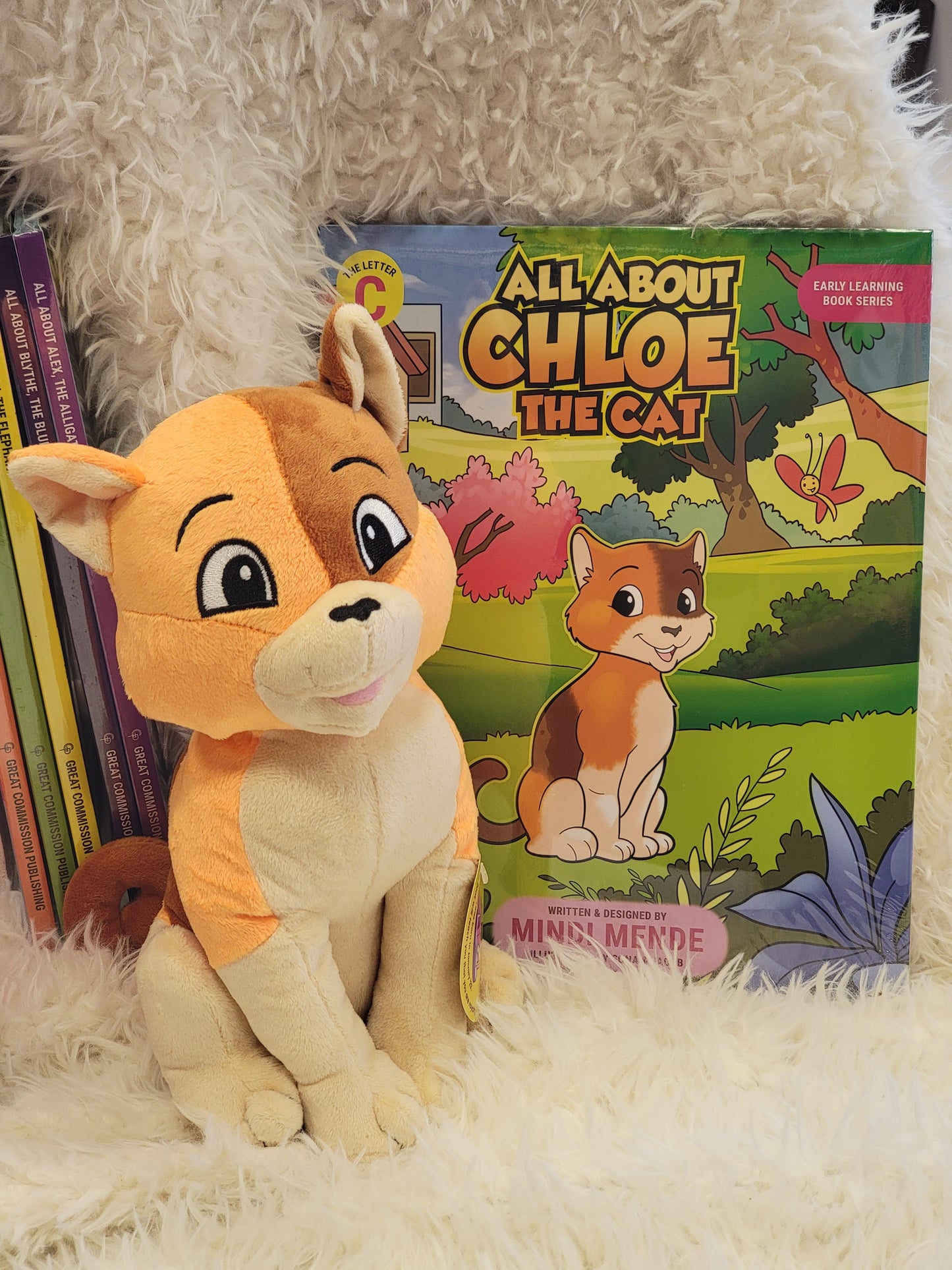 ABC 123 Early Learning Book Series/Plushie