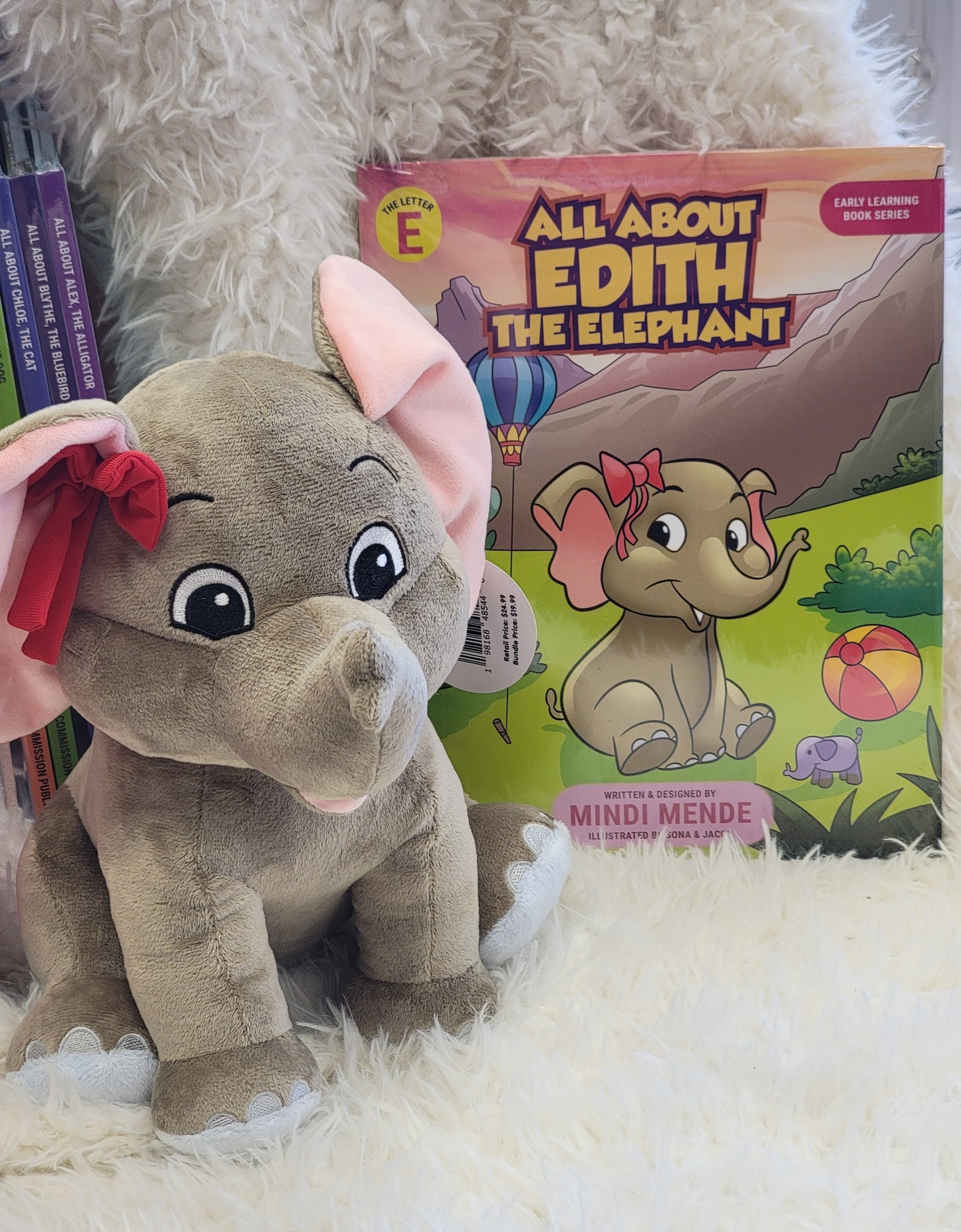 ABC 123 Early Learning Book Series/Plushie