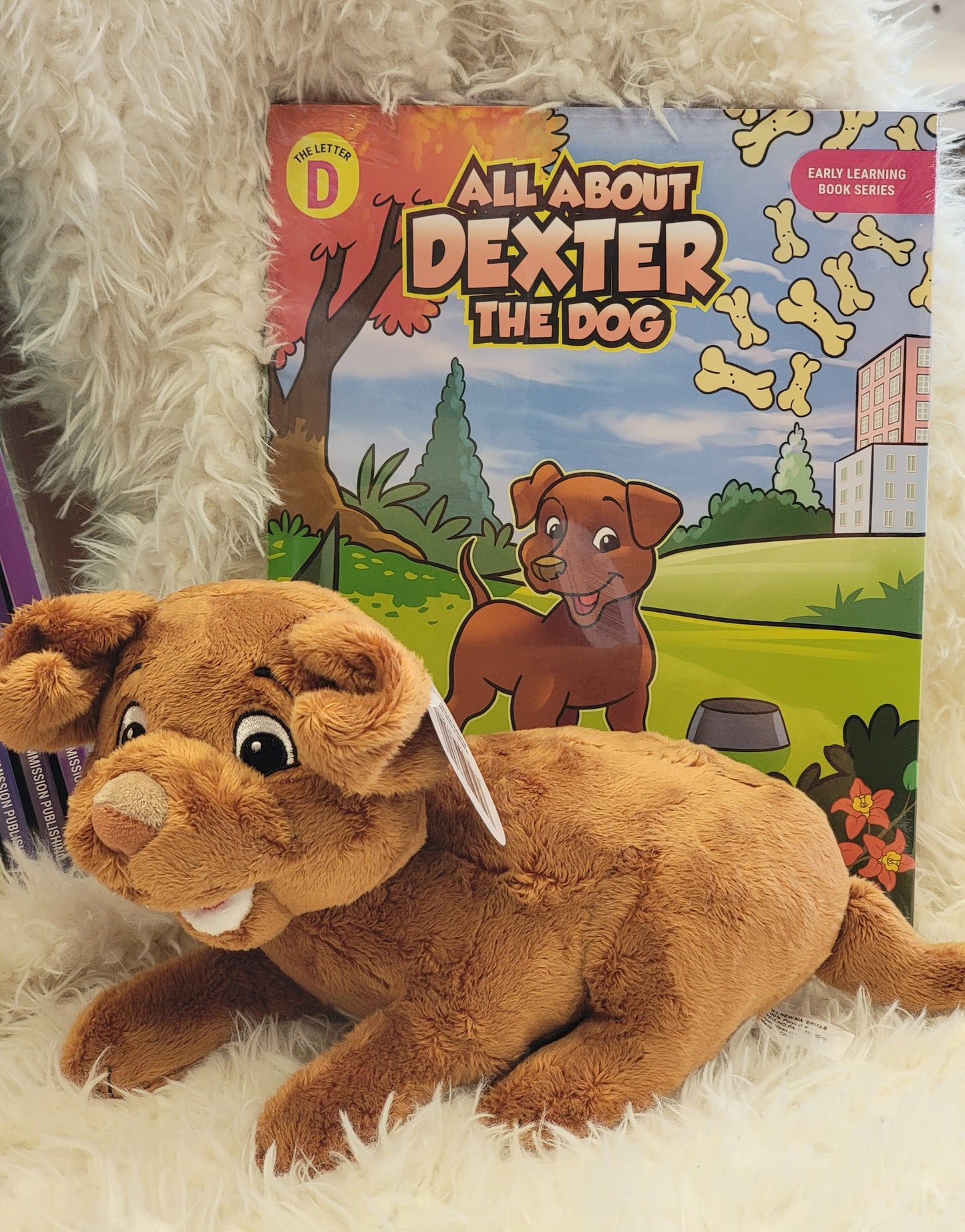 ABC 123 Early Learning Book Series/Plushie