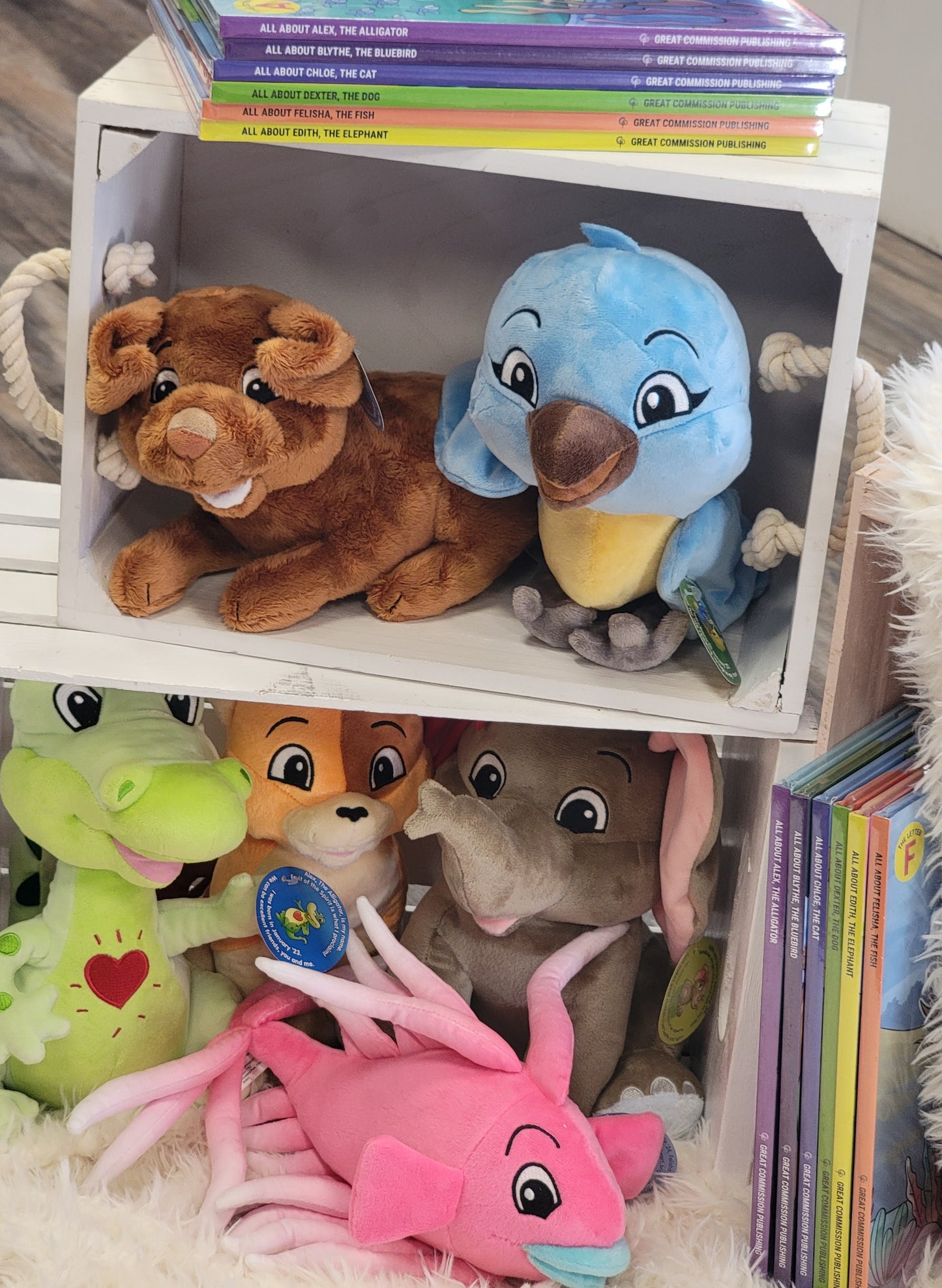 ABC 123 Early Learning Book Series/Plushie