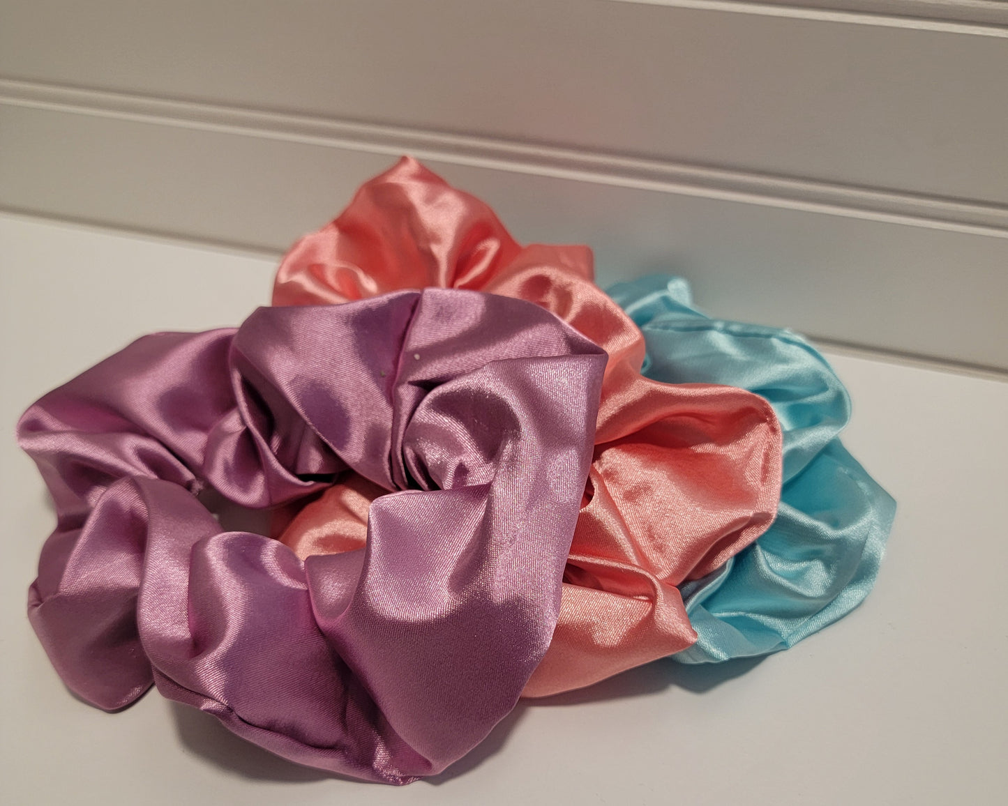 3-Pack Oversized Satin Scrunchies