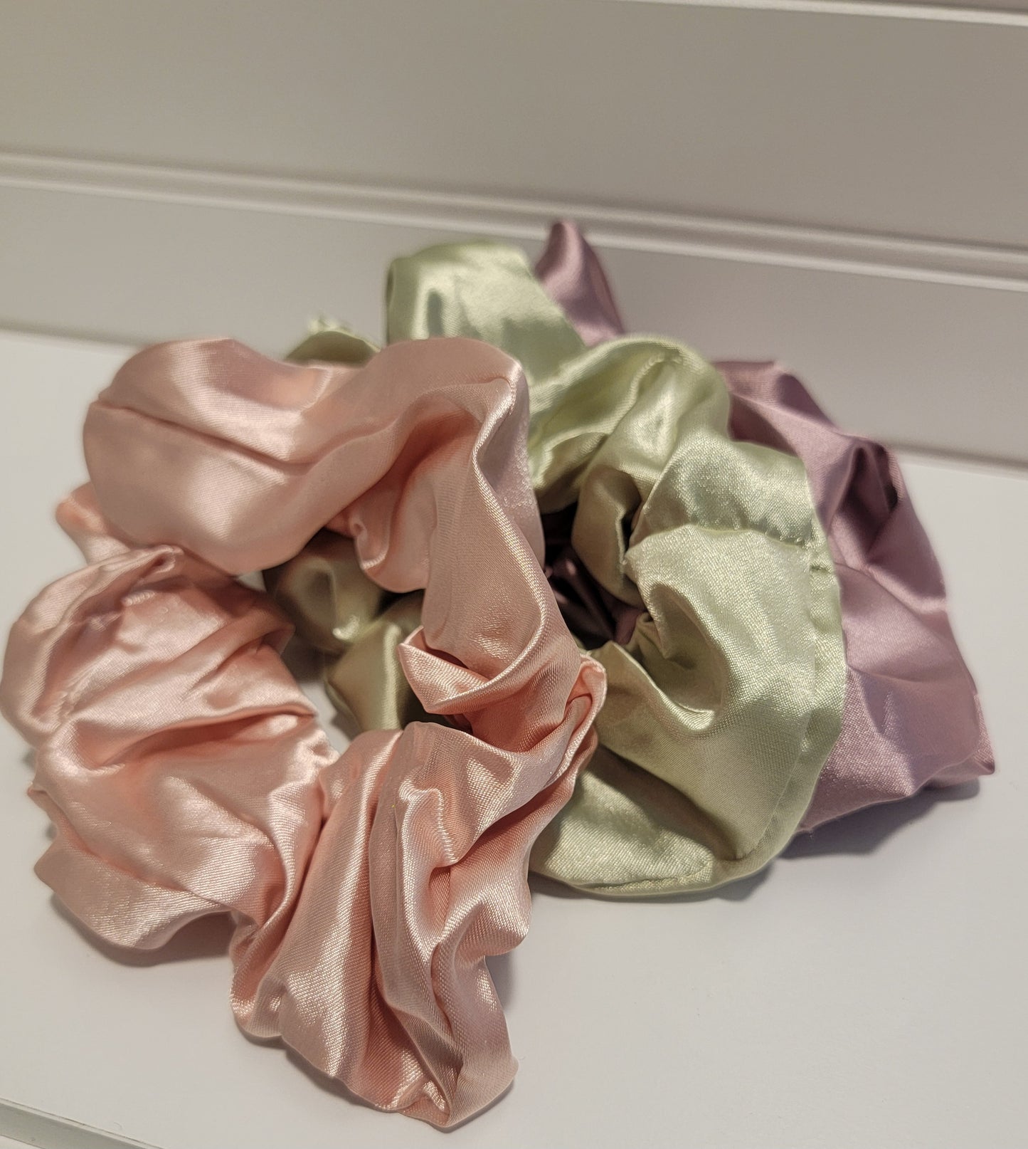 3-Pack Oversized Satin Scrunchies