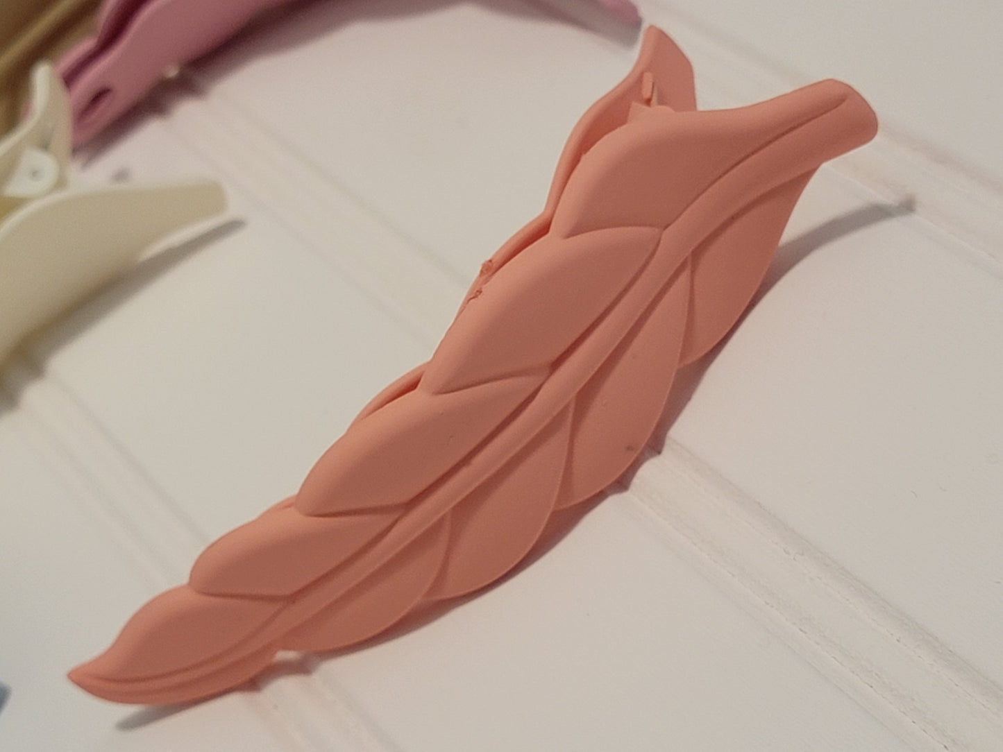 Matte Leaf Hair Clip