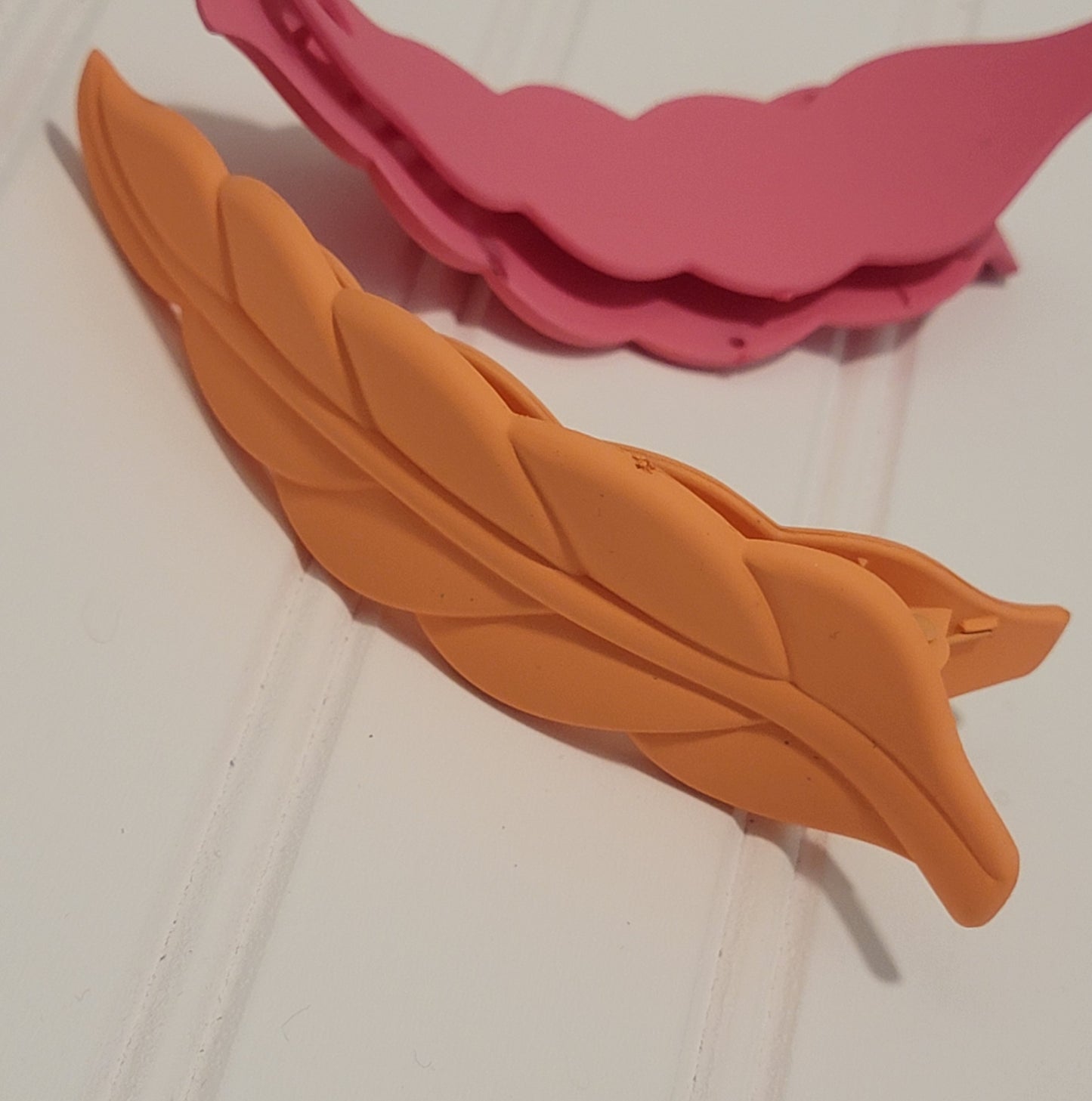 Matte Leaf Hair Clip
