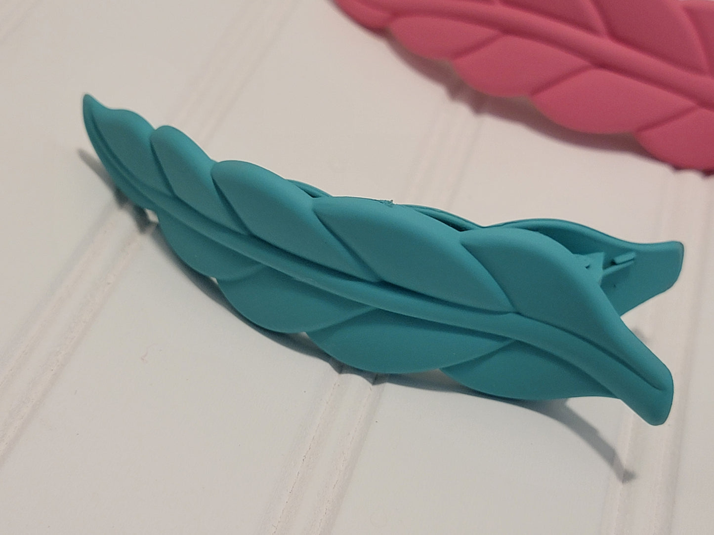 Matte Leaf Hair Clip