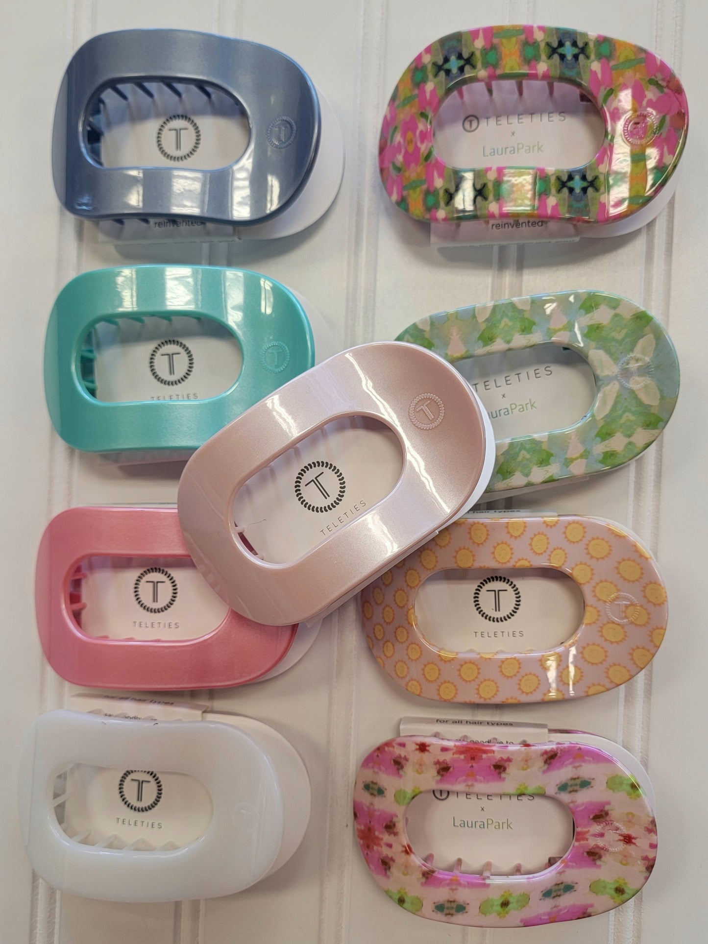 Teleties Flat Round Medium Clip