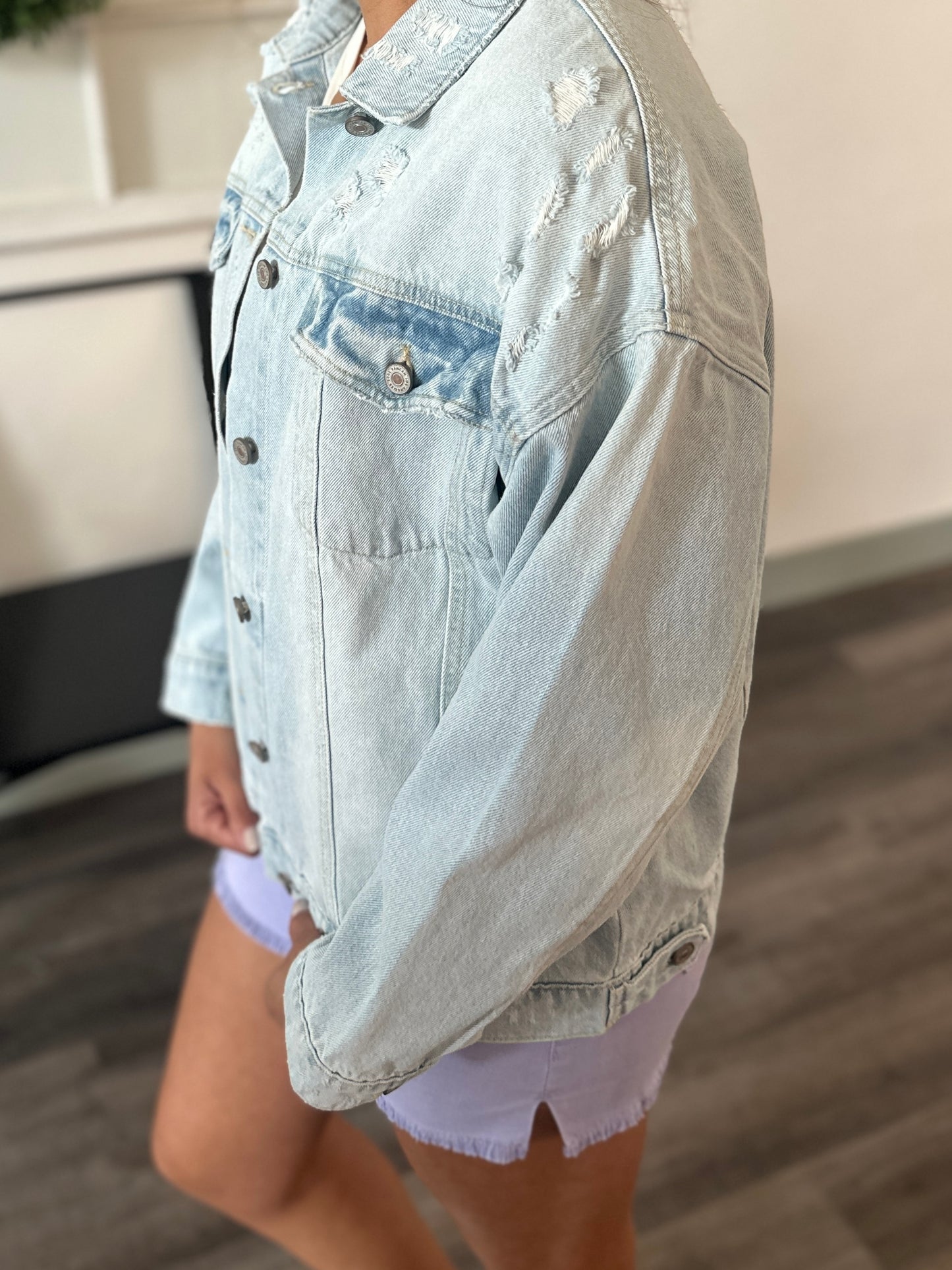 Kancan Oversize Jean Jacket