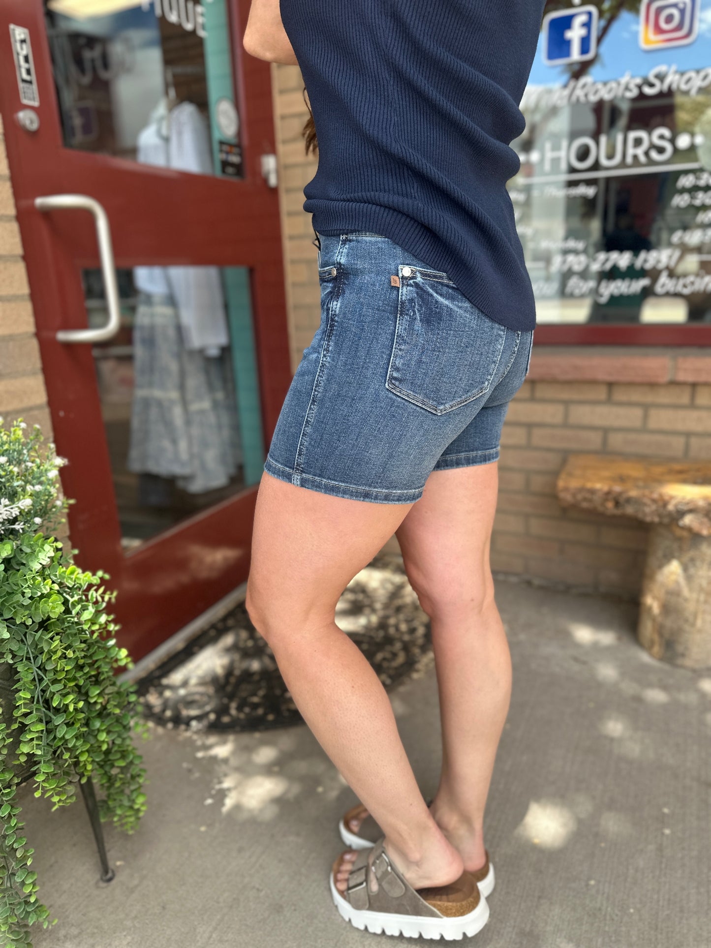 MaKenna Mid Length Shorts