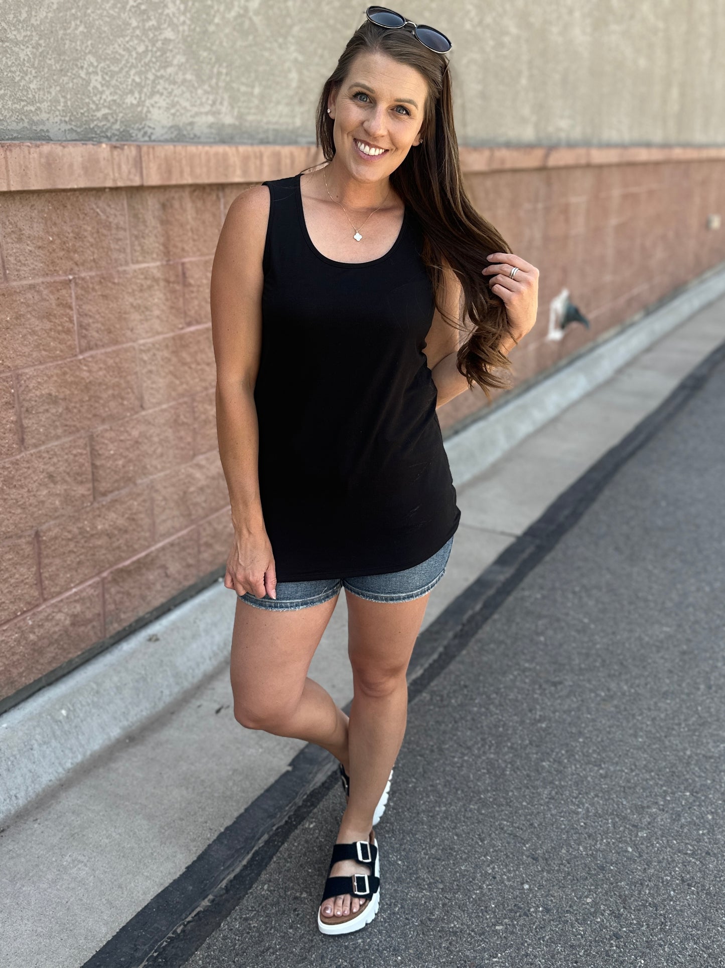 Luxe Crew Tank