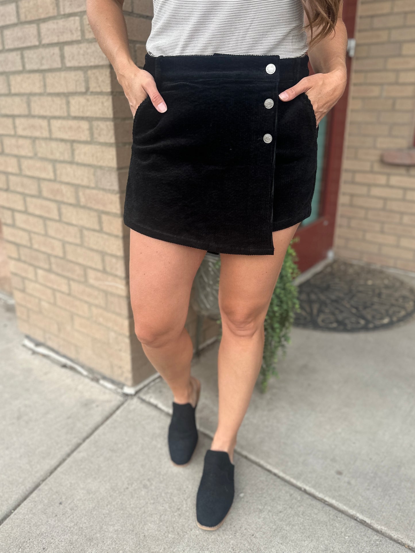 Corduroy Skort