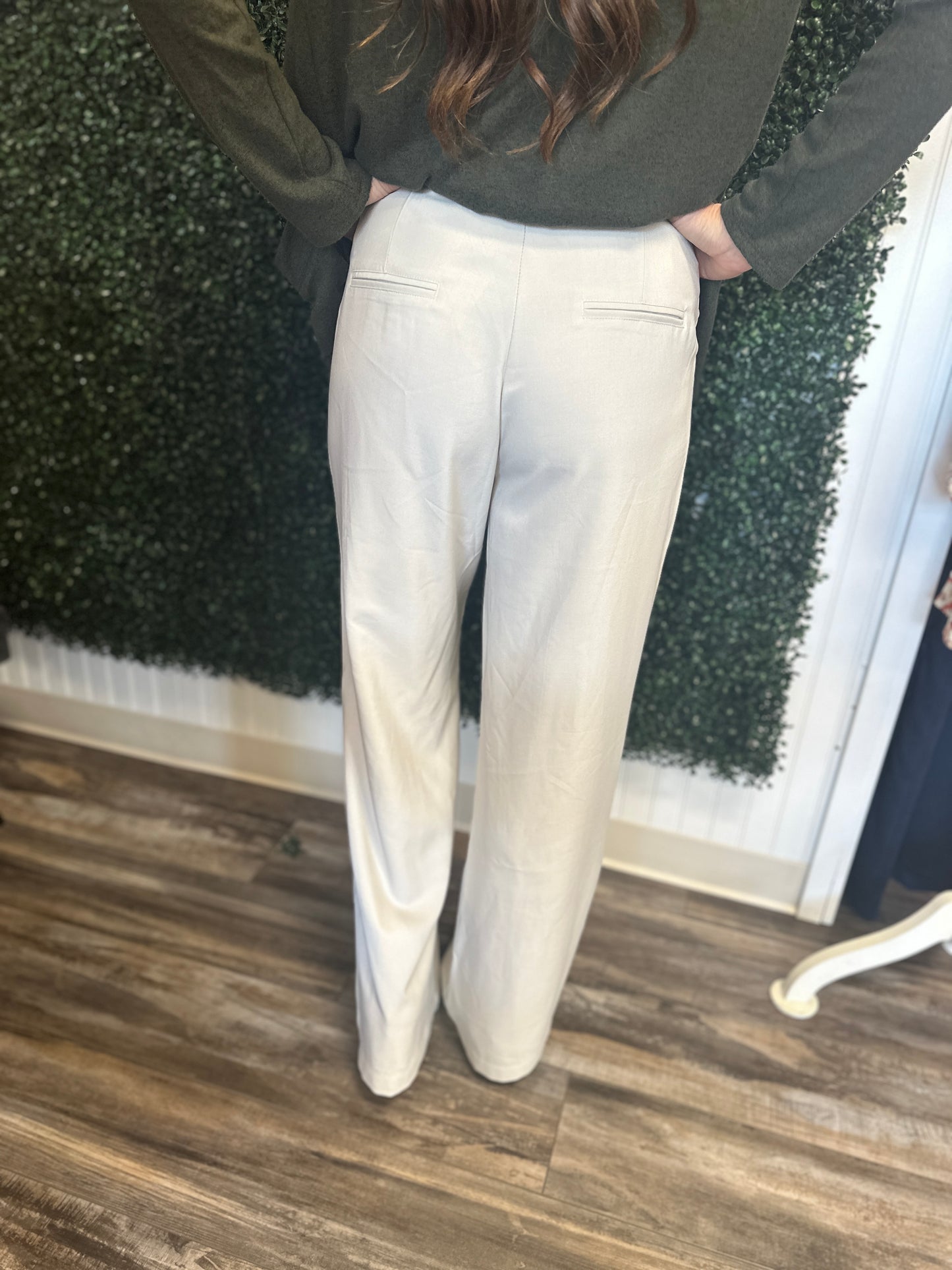 Straight Leg Relaxed Pants