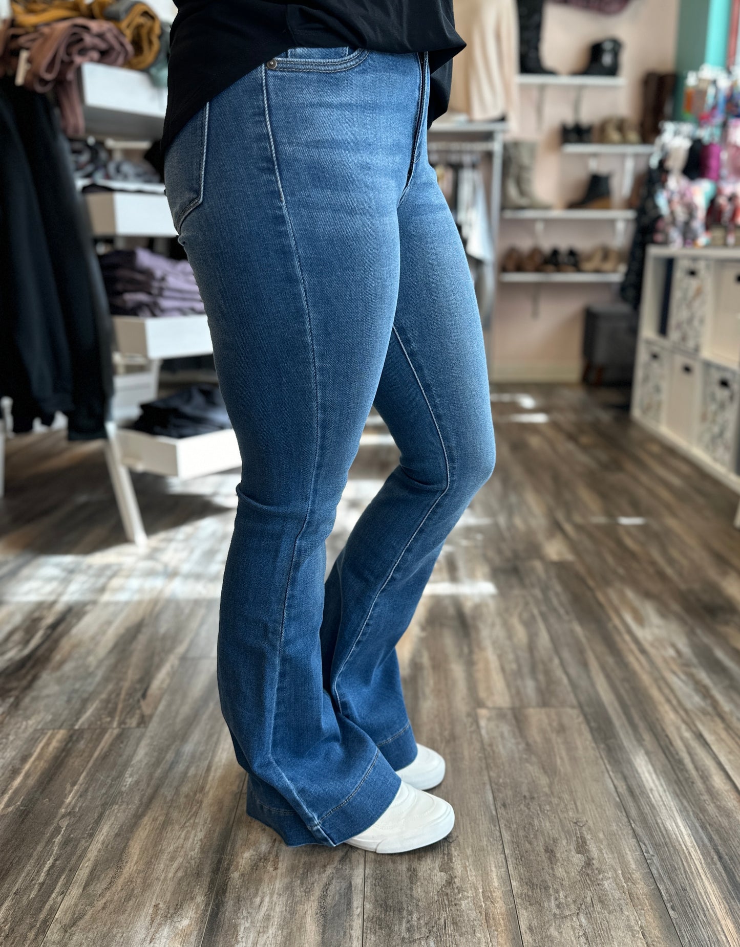 High Rise Camille Flares