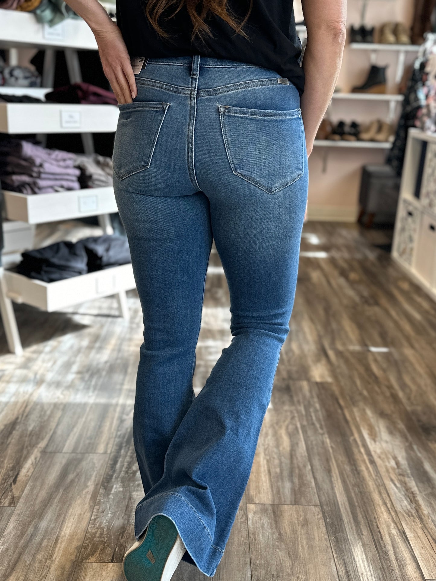 High Rise Camille Flares