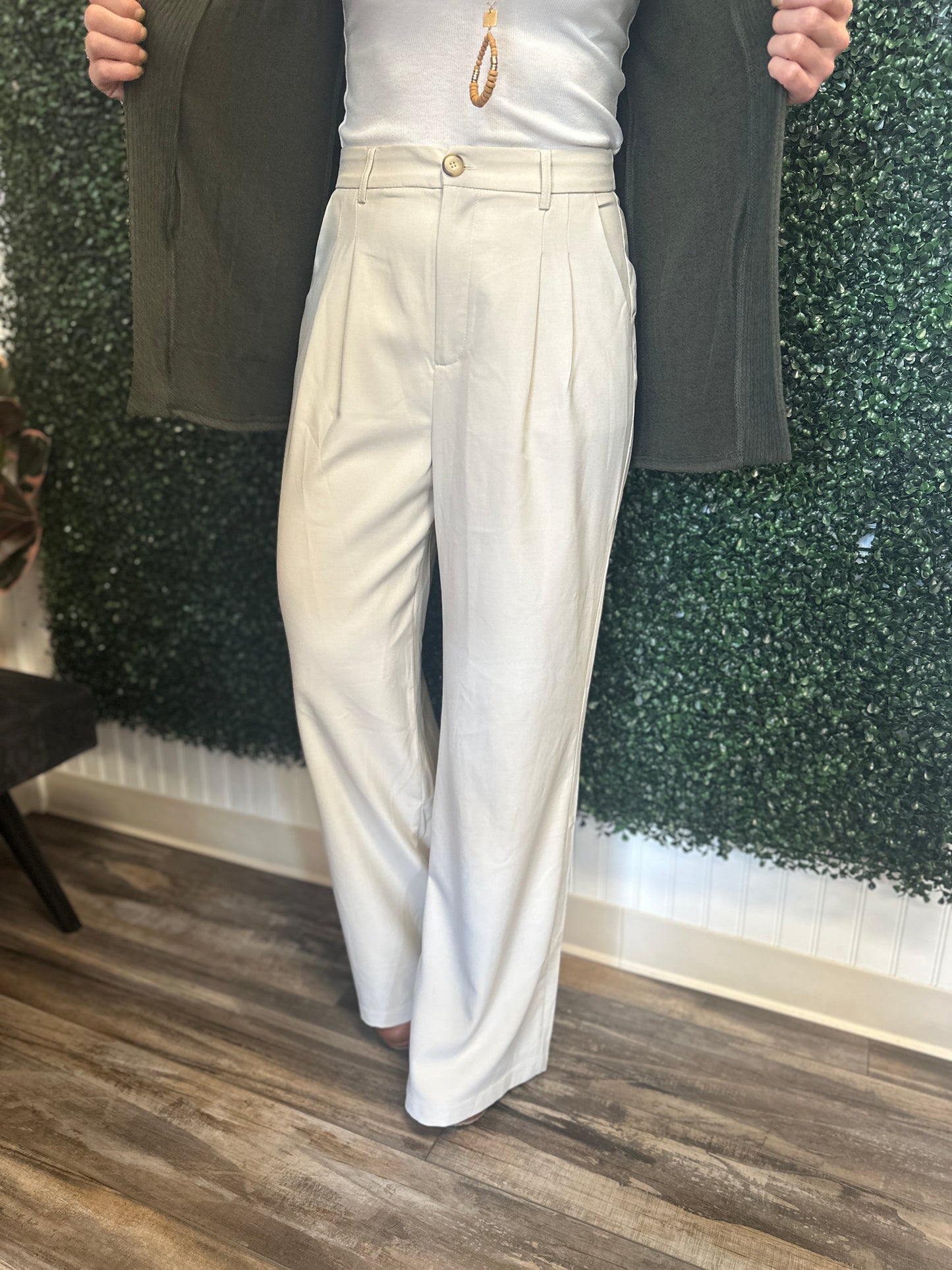 Straight Leg Relaxed Pants