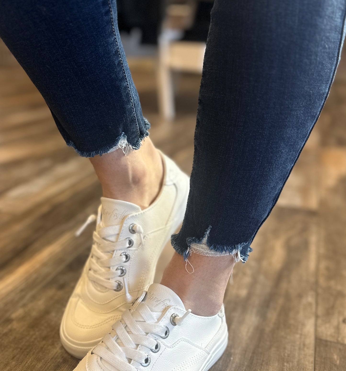 Mid Rise Carol Skinny Ankle Jeans