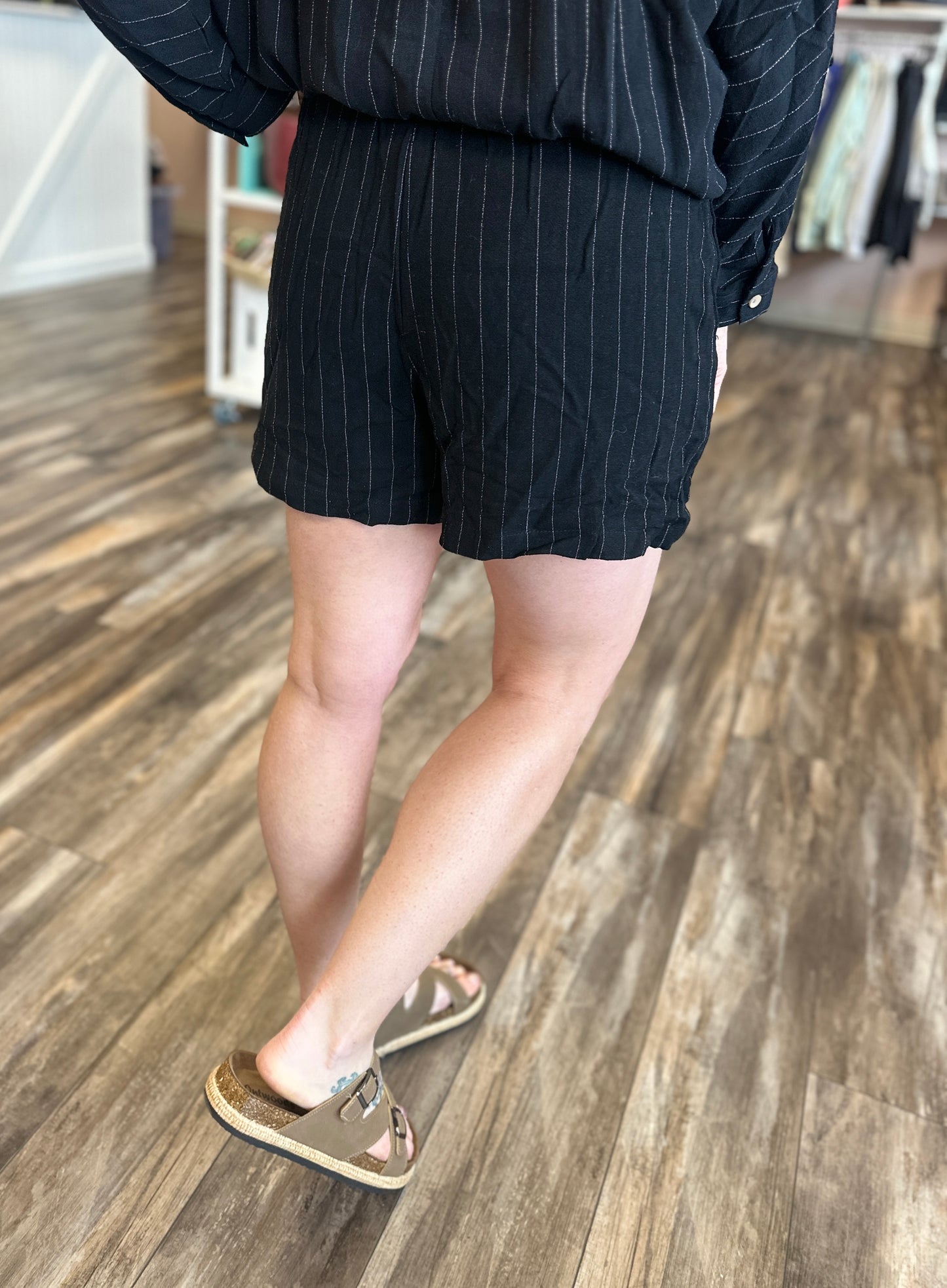 Pin Striped Shorts