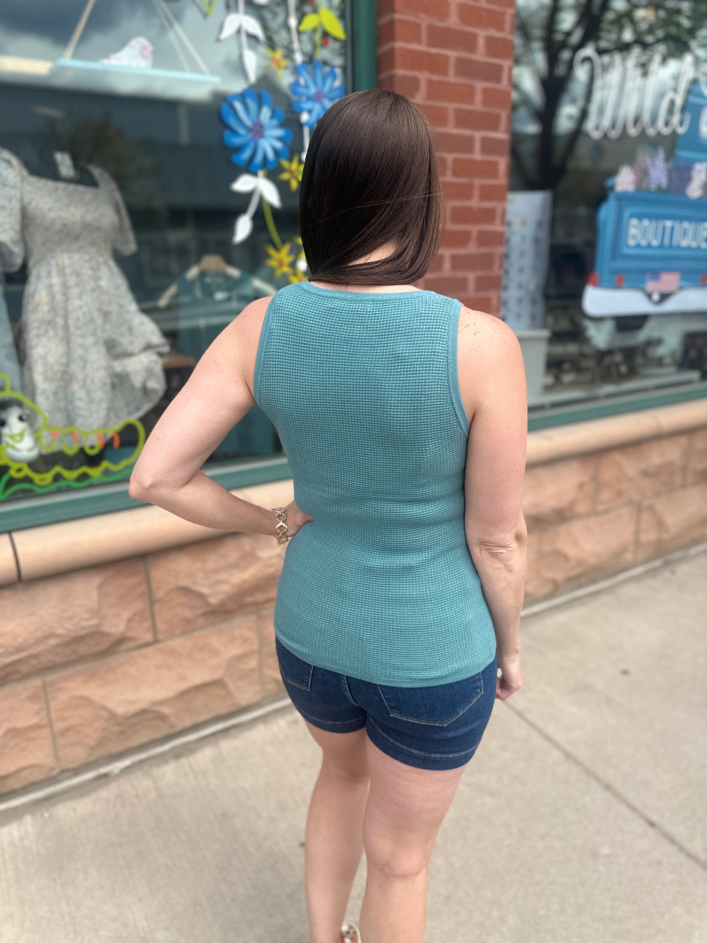 Waffle Knit Tank