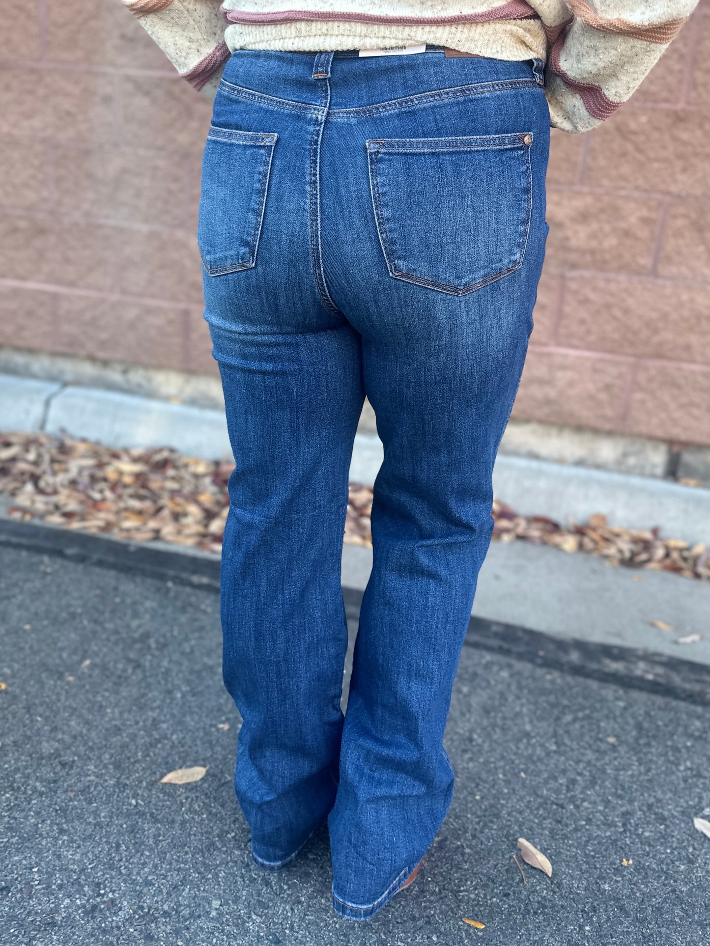 Sheri Tummy Control Straight Leg Jeans