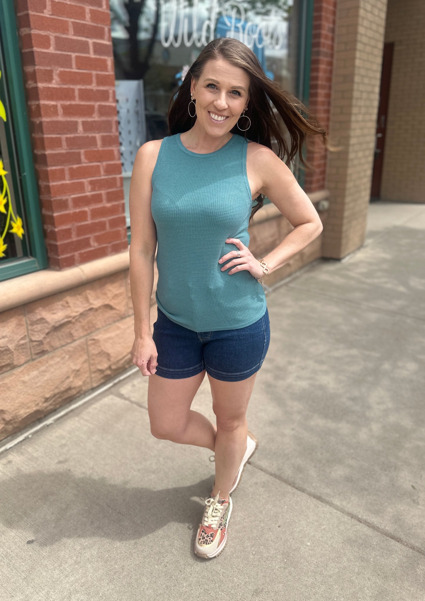 Waffle Knit Tank
