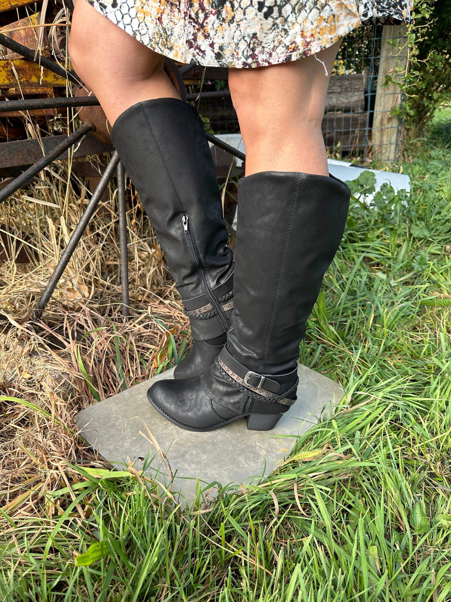 Black Dixie Boot