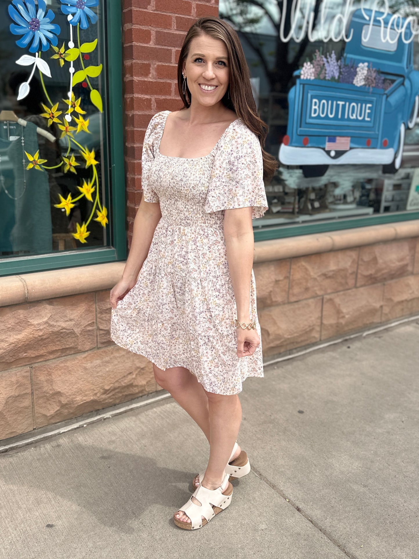 Flutter Mini Dress