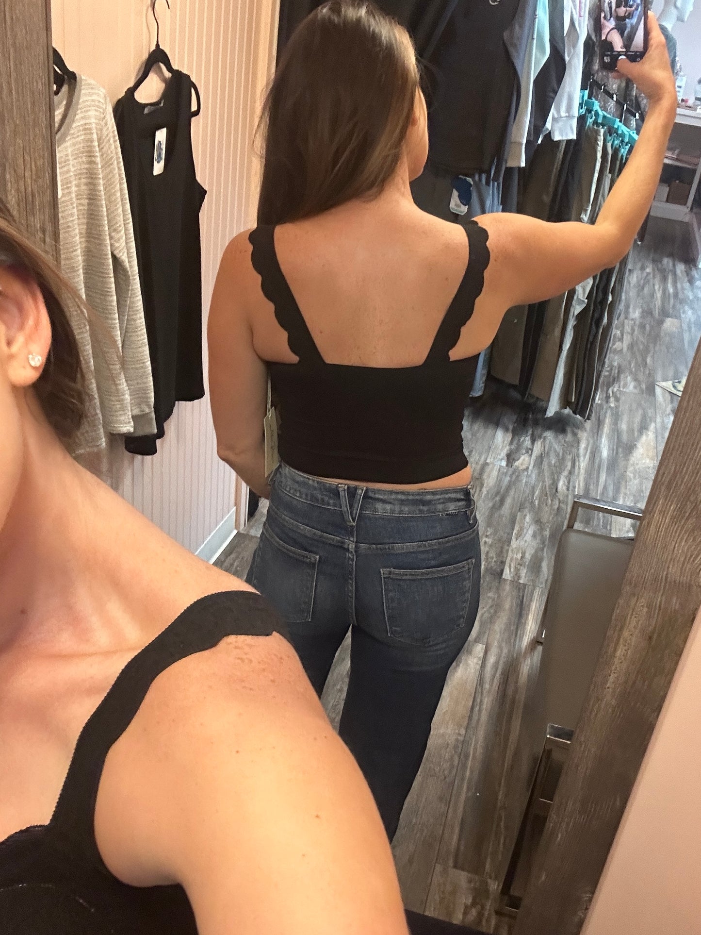 Scallop Edge Lace Bralette
