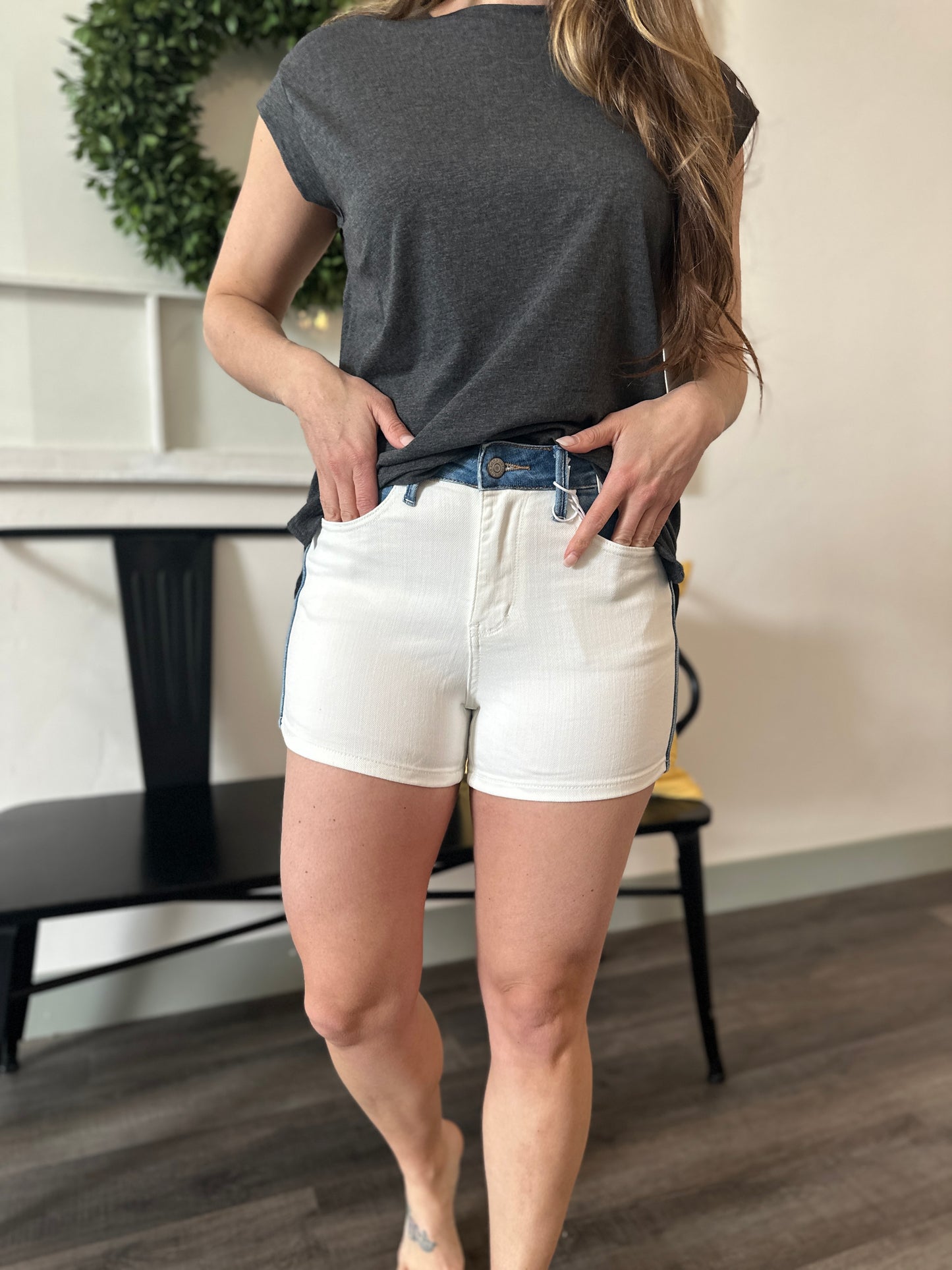 Two Toned Shorts