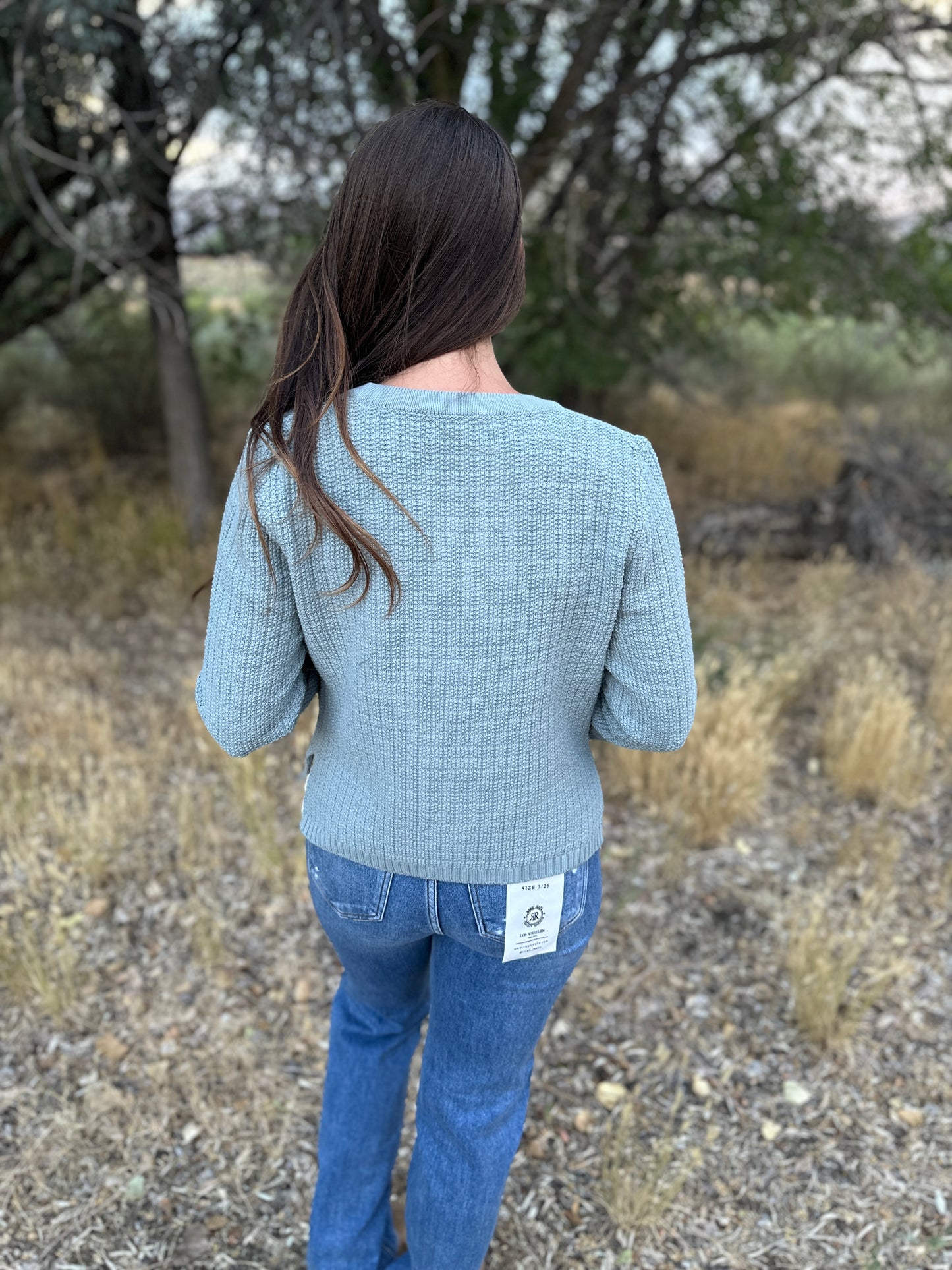 Chunky Knit Open Front Cardigan