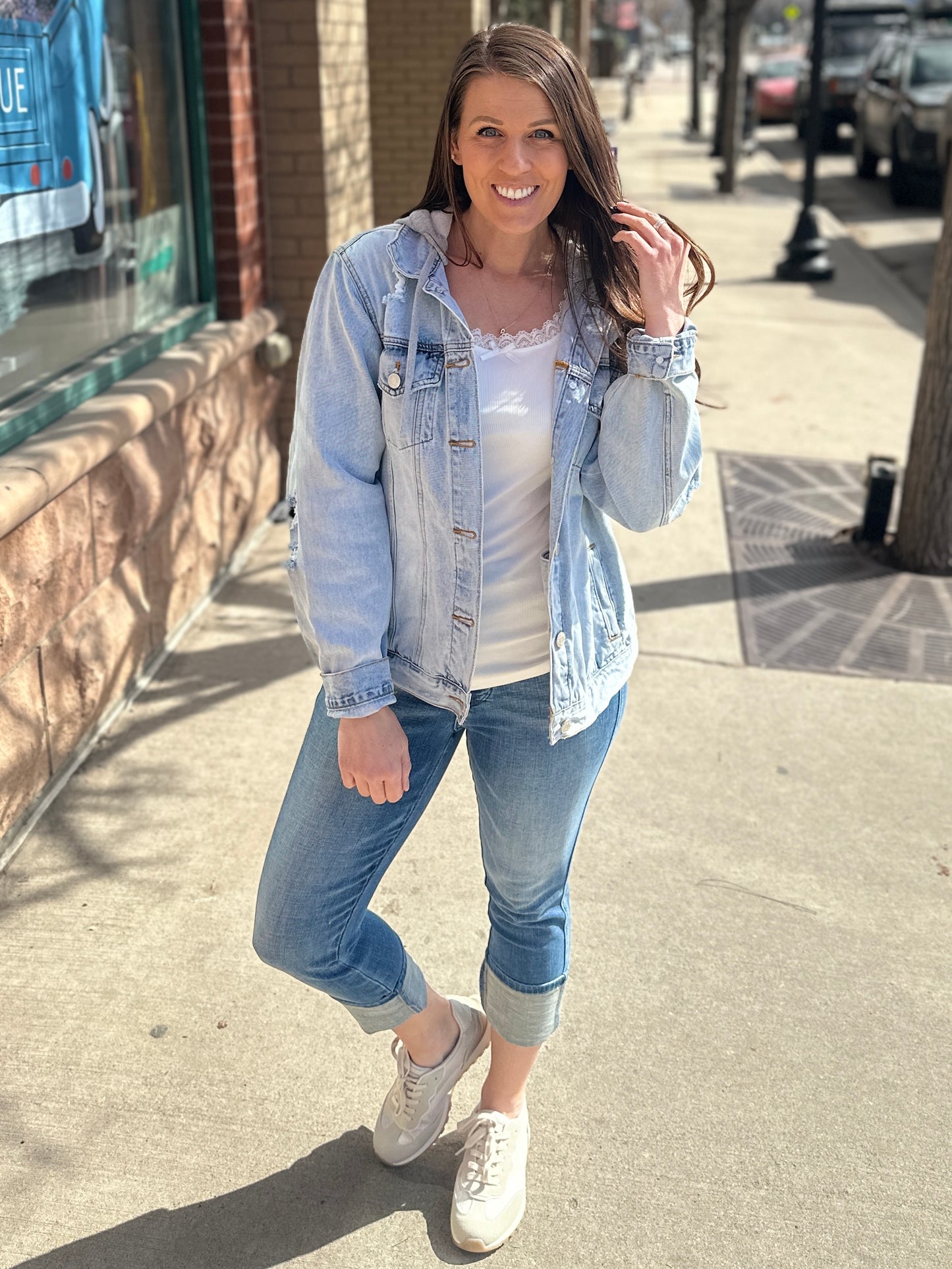 Lana Lace Trim Long Sleeve