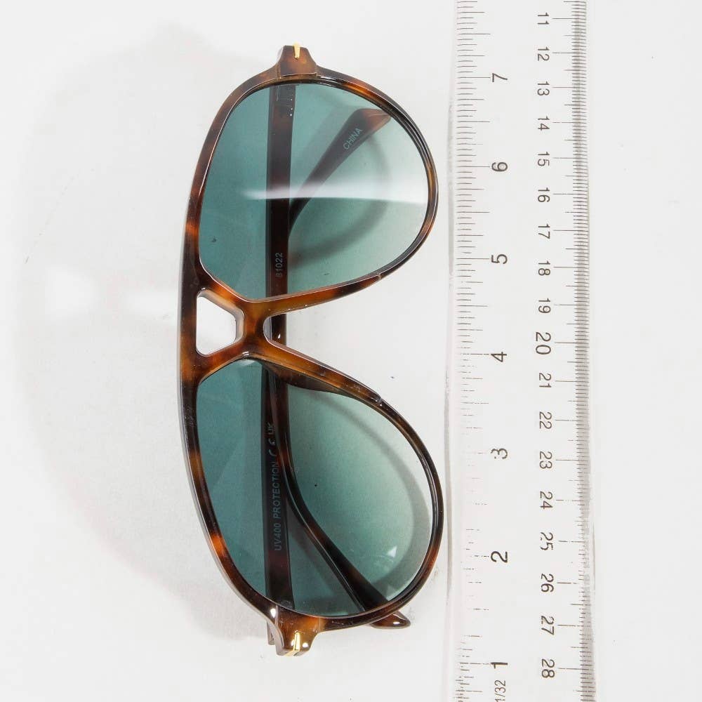 Aviator Shield Sunglasses Set