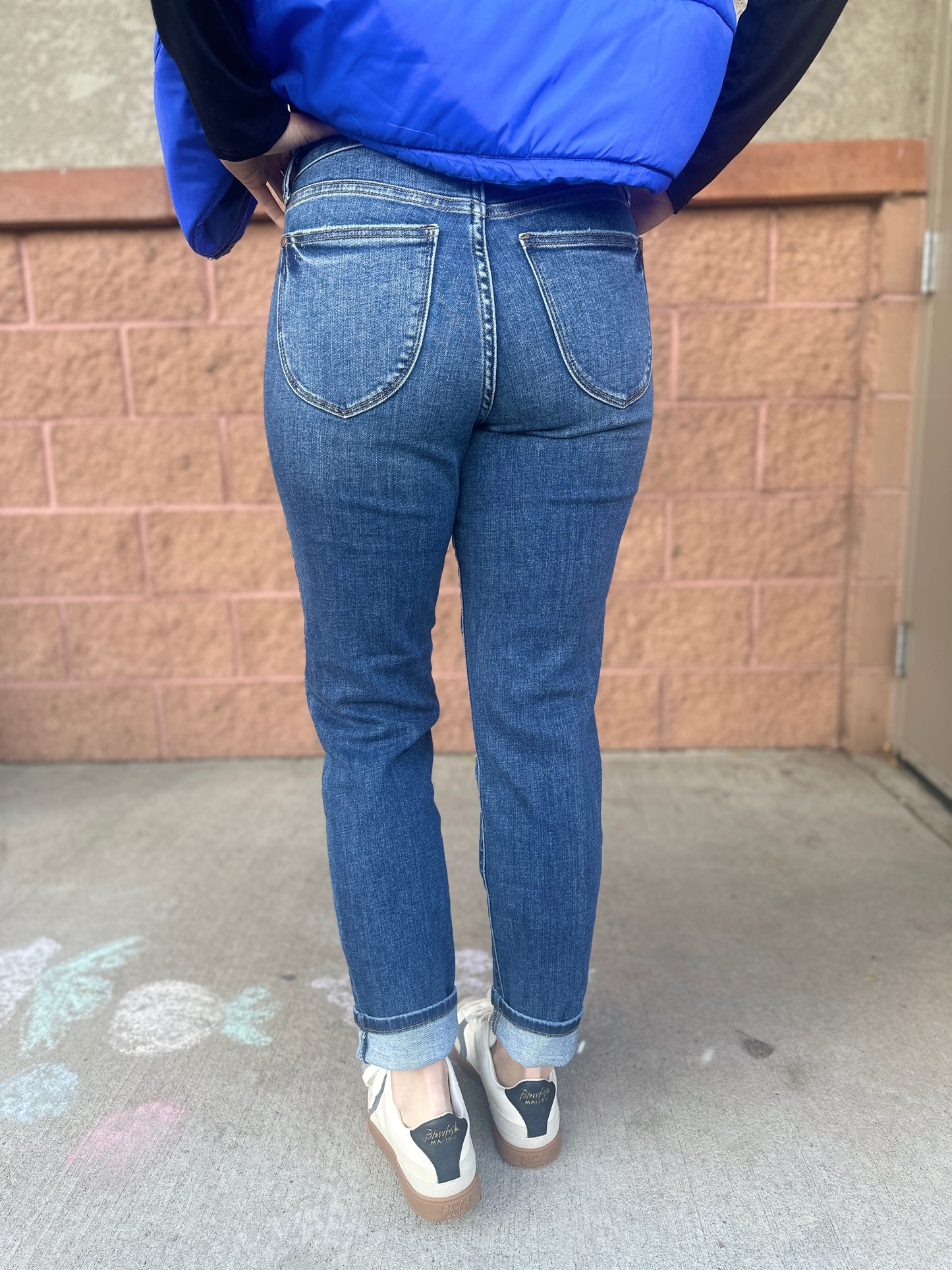 High Waisted Leah Skinnies