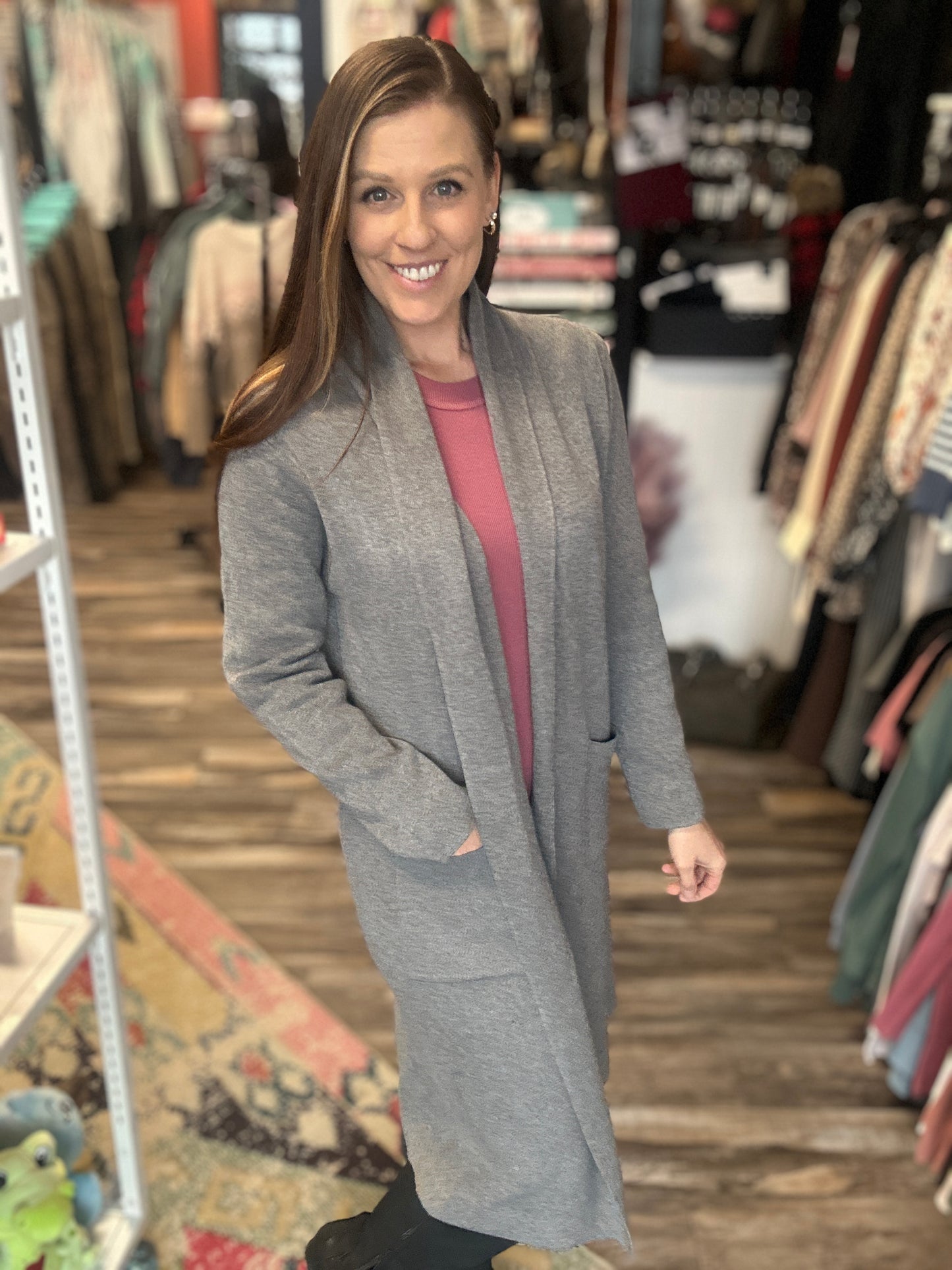 Butter Soft Grey Cardigan