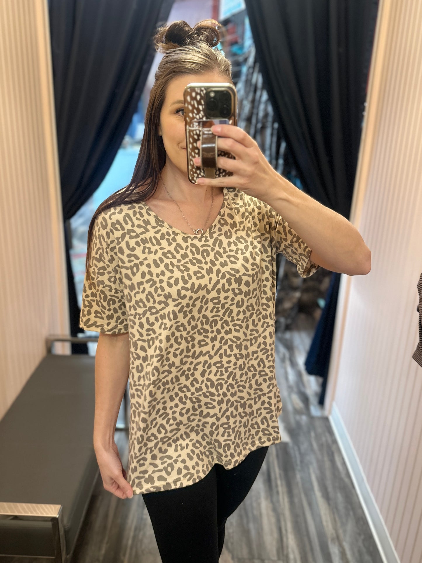 Leopard Short Sleeve